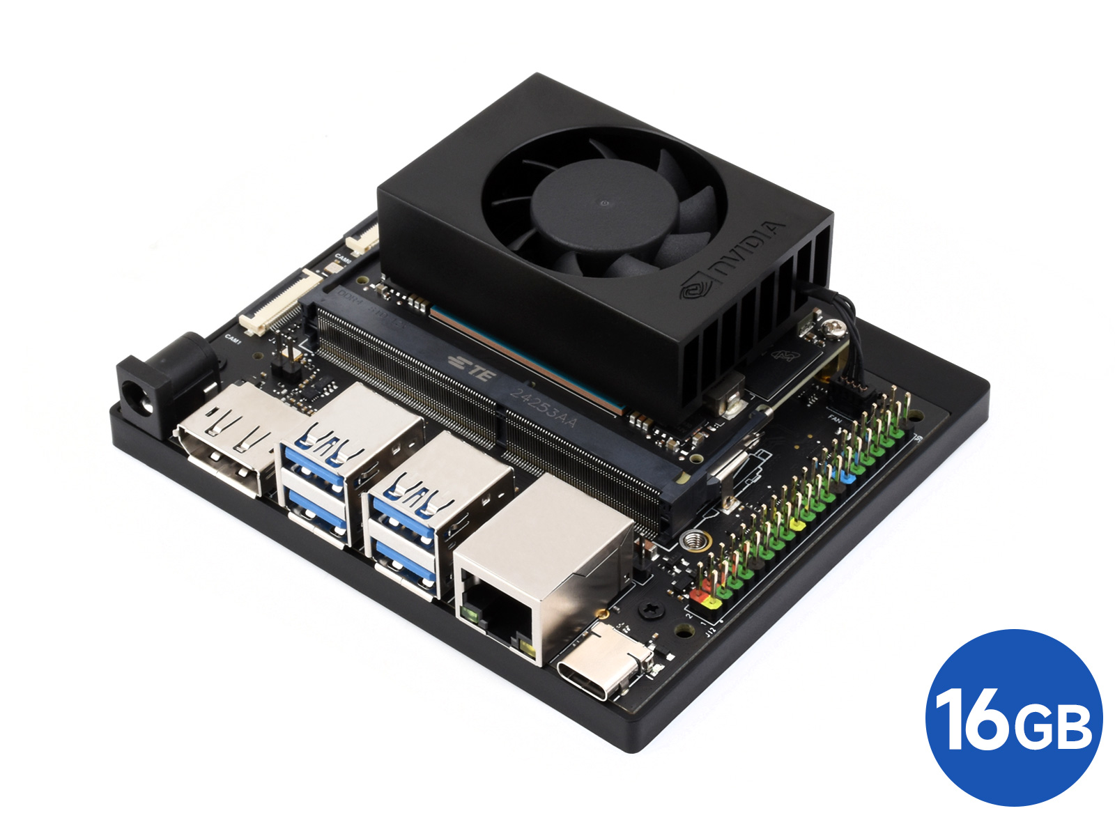 Jetson Orin NX KI-Entwicklungsset für eingebettete und Edge-Systeme, Optionen für 8GB/16GB Speicher Jetson Orin NX Modul