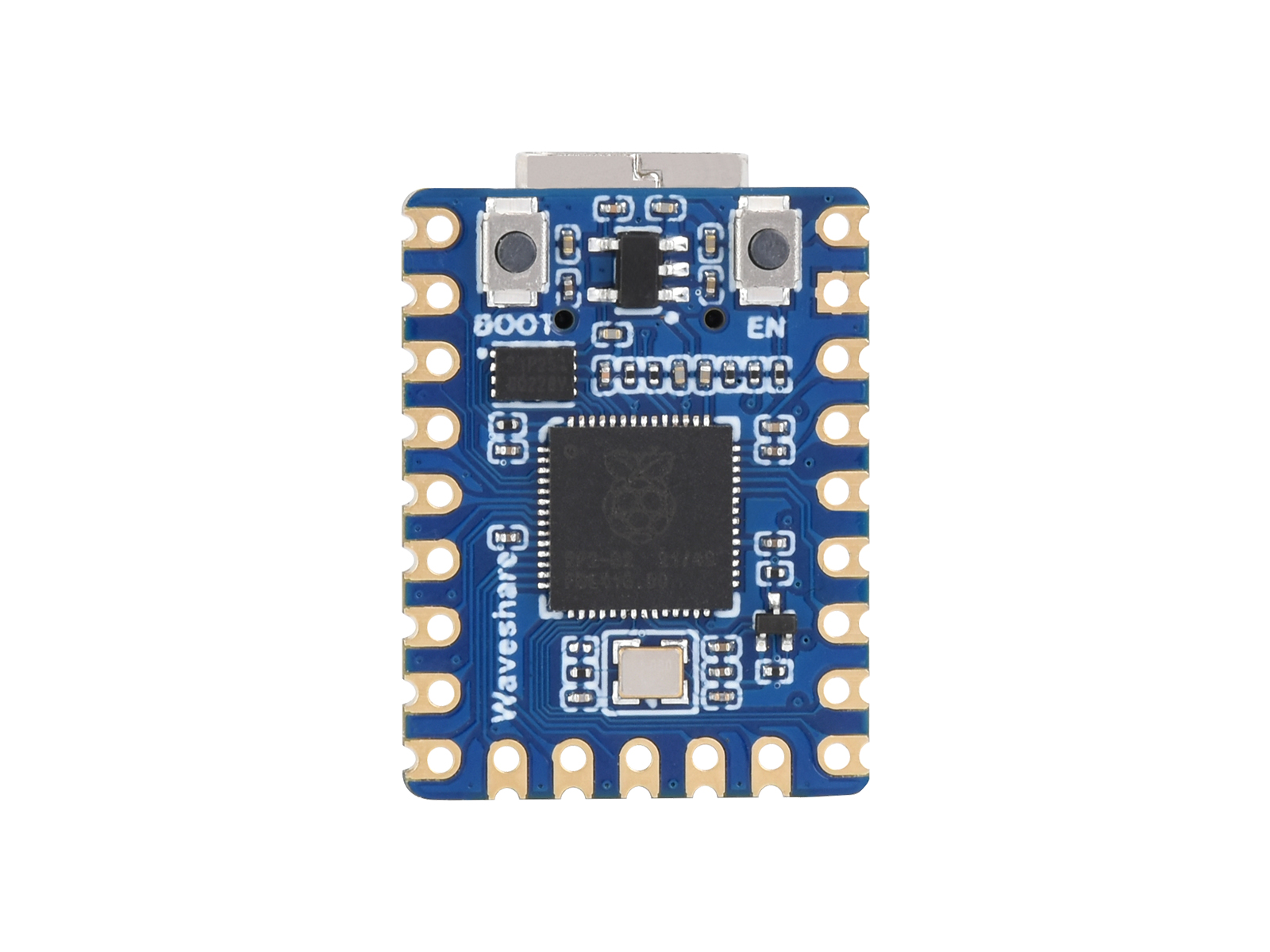 Waveshare RP2040-Matrix-Entwicklungsboard, mit integrierter 5×5 RGB-LED-Matrix, basierend auf dem offiziellen RP2040-Dual-Core-Prozessor