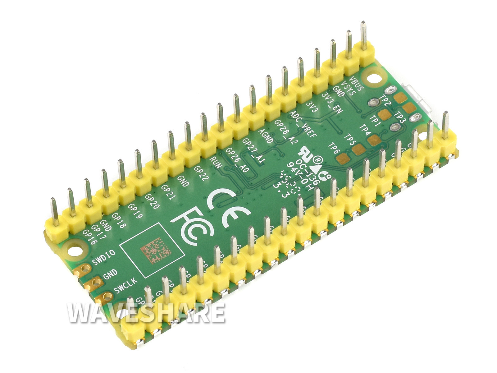 Raspberry Pi Pico, ein kostengünstiges Mikrocontroller-Board mit hoher Leistung und flexiblen digitalen Schnittstellen