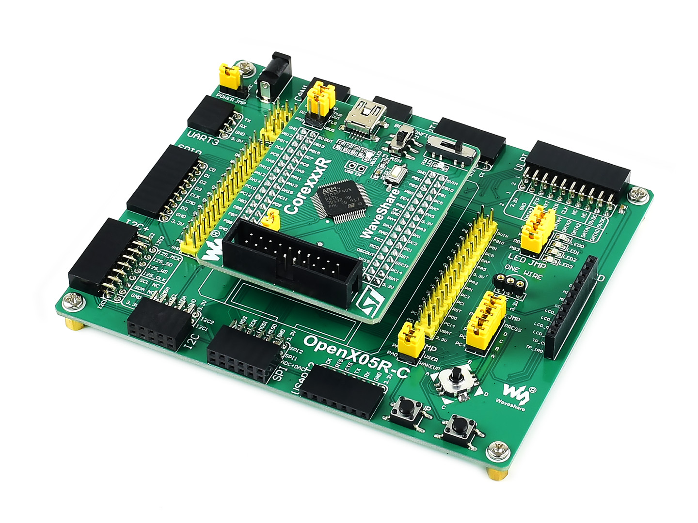 Open405R-C Paket A, STM32F4 Entwicklungsboard