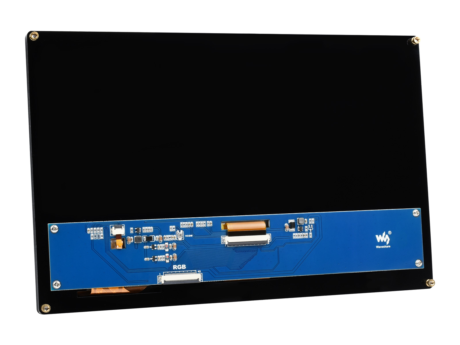 10,1-Zoll kapazitiver Touch-LCD (F), 1024 × 600, gehärtetes Glas, IPS-Panel