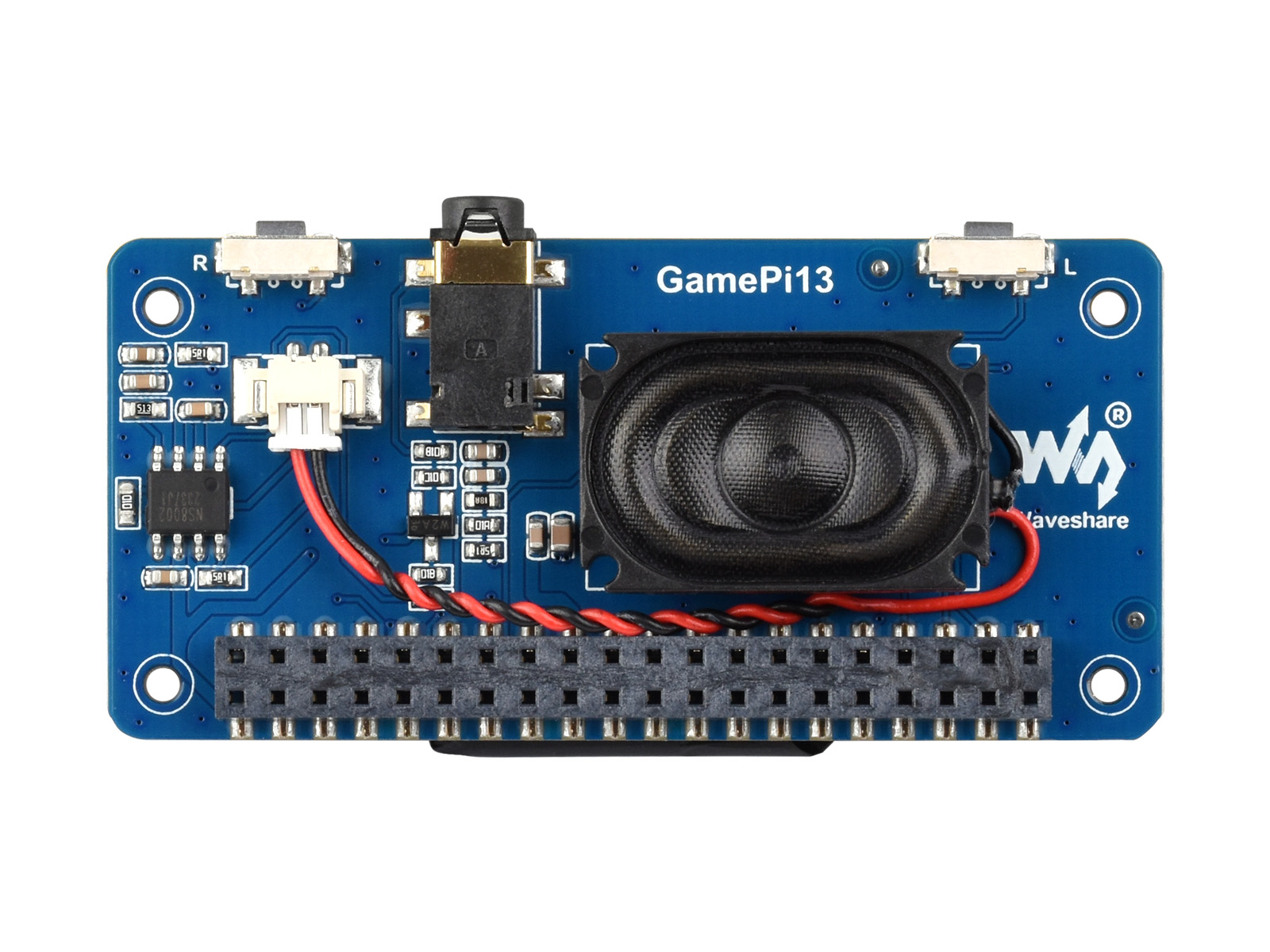 GamePi13 1,3-Zoll-LCD-Spielkonsole für Raspberry Pi, 240x240 Auflösung, integrierter ST7789-Treiberchip, SPI-Kommunikation