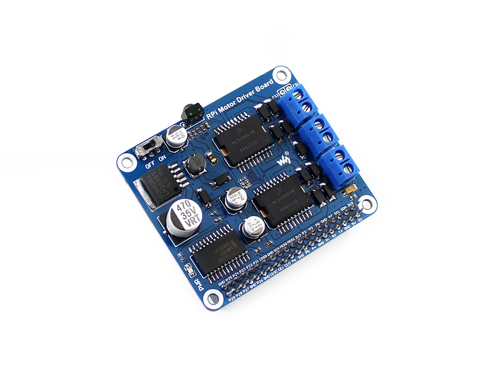 RPi-Motorsteuerungsplatine