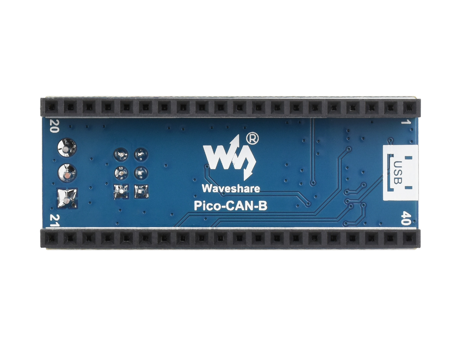 CAN-Bus-Modul (B) für Raspberry Pi Pico, ermöglicht Langstrecken-Kommunikation über SPI