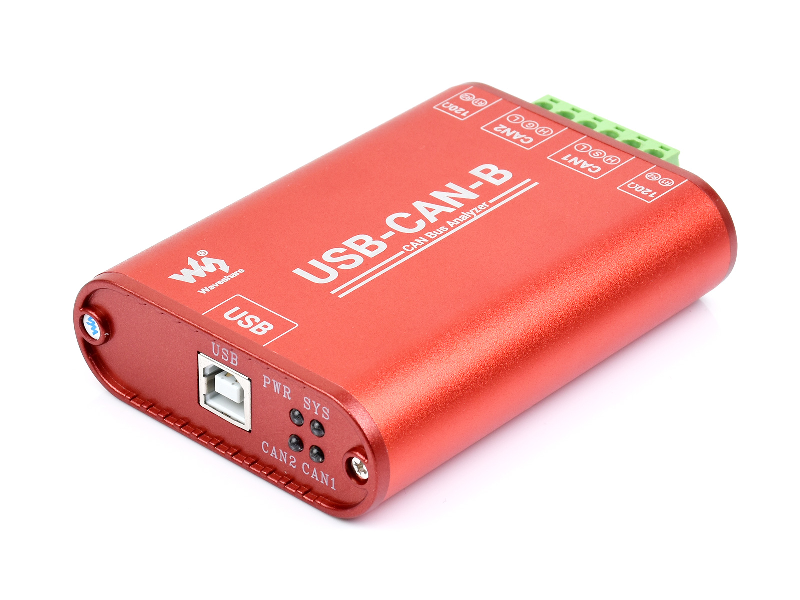 USB-zu-CAN-Adapter, Dual-Channel-CAN-Analysator, industrielle Isolierung