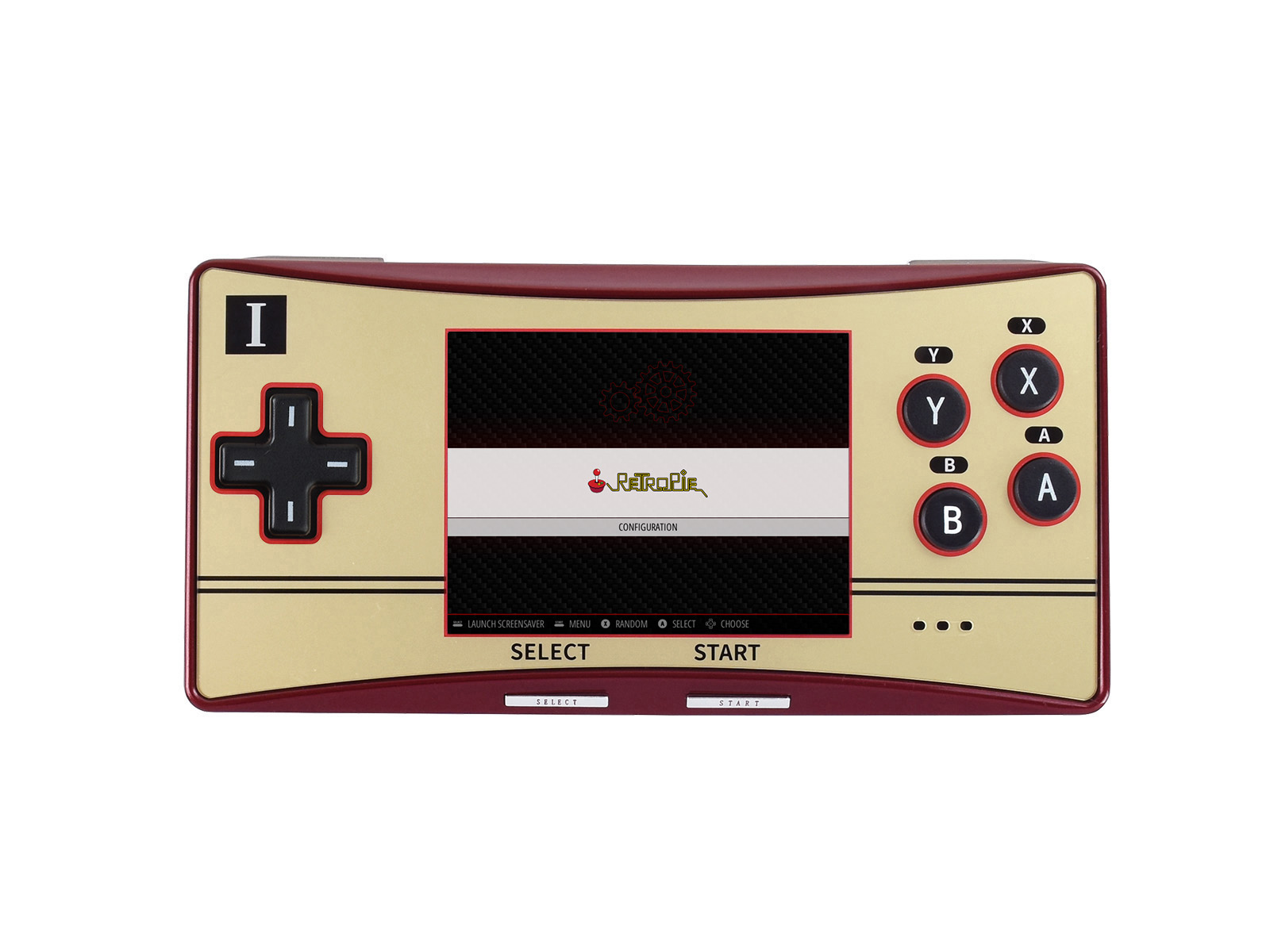 GPM280 Tragbare Spielkonsole basierend auf Raspberry Pi Compute Module 4 Lite (optional), WiFi