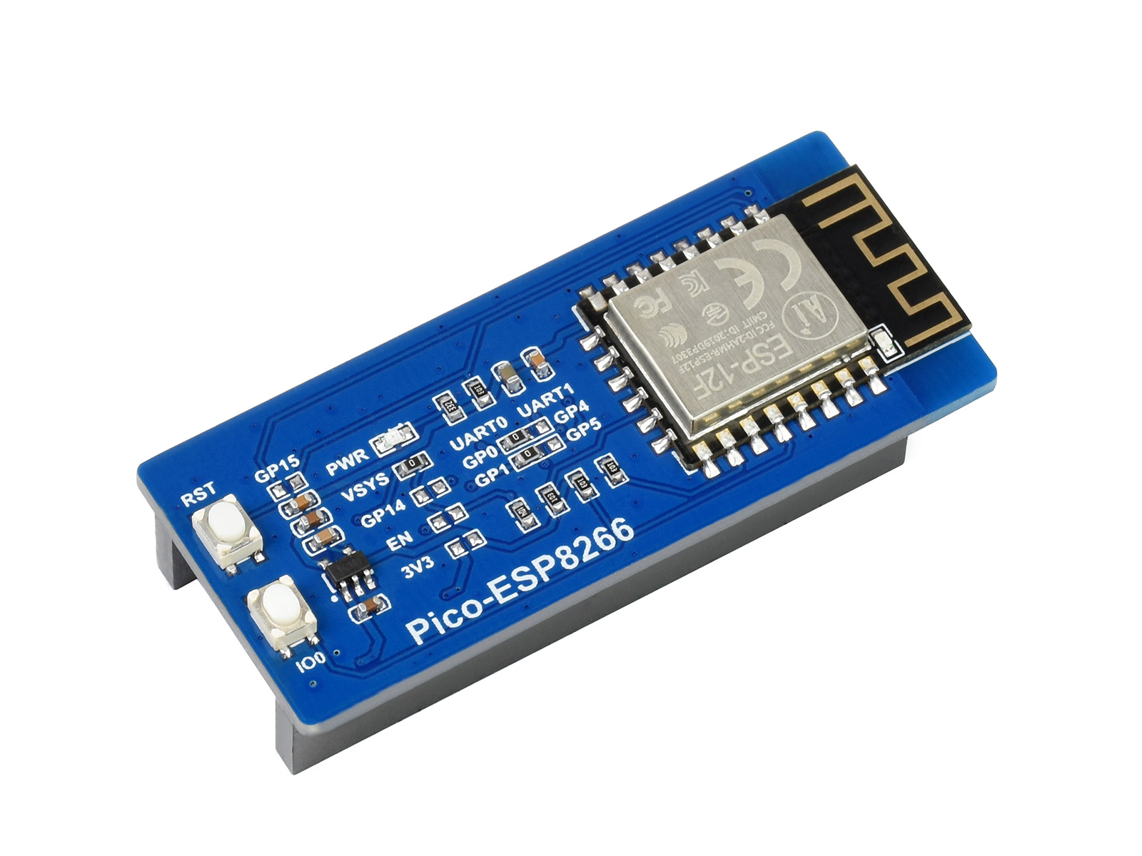 ESP8266 WiFi-Modul für Raspberry Pi Pico, unterstützt TCP/UDP-Protokoll