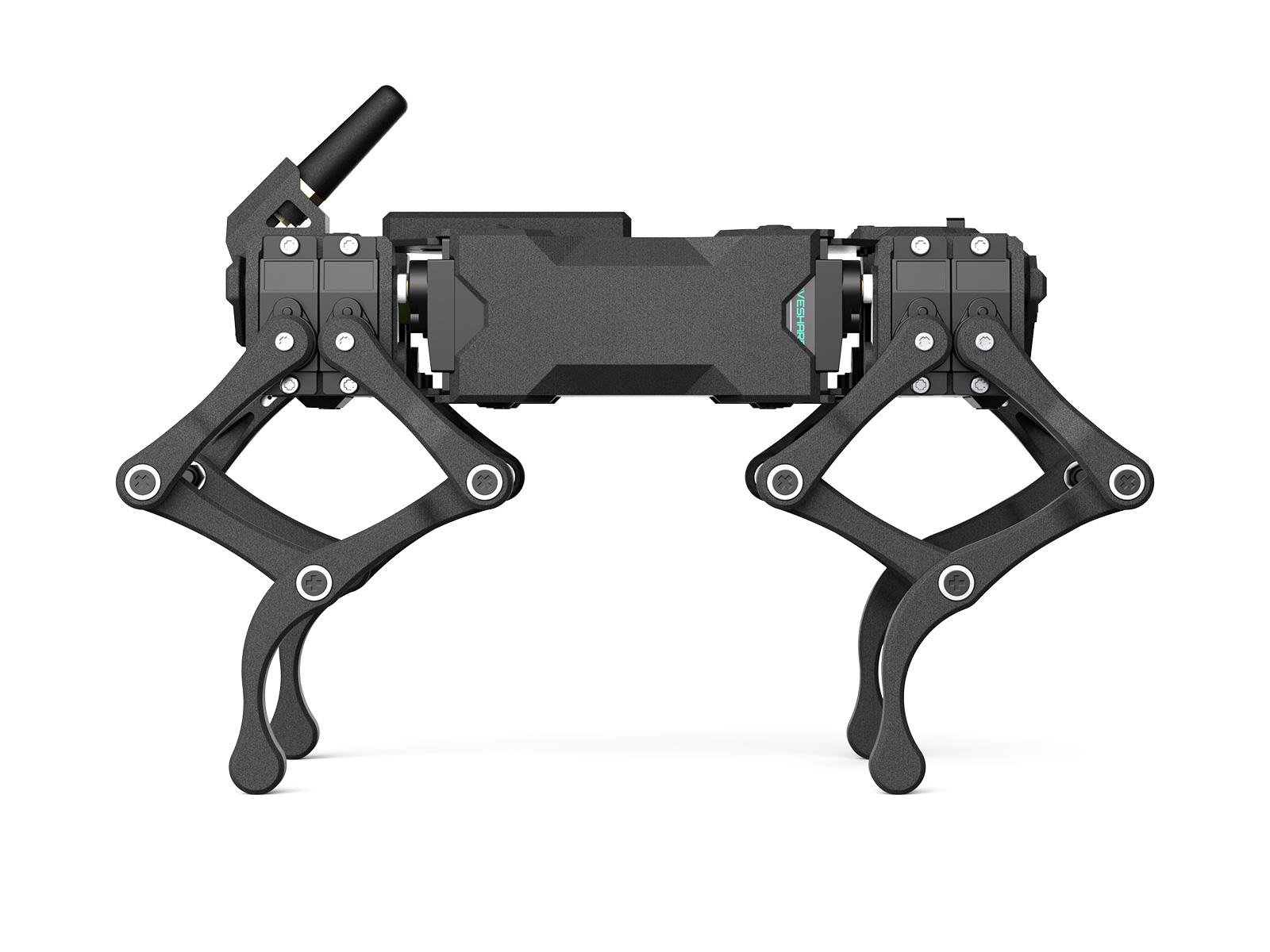 WAVEGO Pro 12-DOF Bionischer Hund-ähnlicher Roboter, Open Source für ESP32 und Raspberry Pi, unterstützt ESP-NOW Host-Sub-Steuermodus