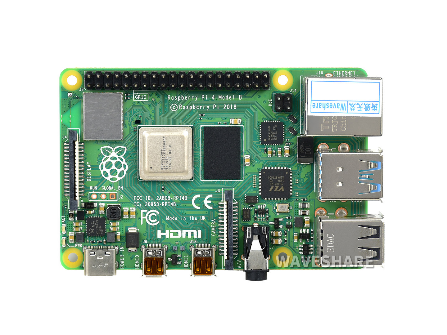 Raspberry Pi 4 Modell B 2GB RAM, Komplett aktualisiert