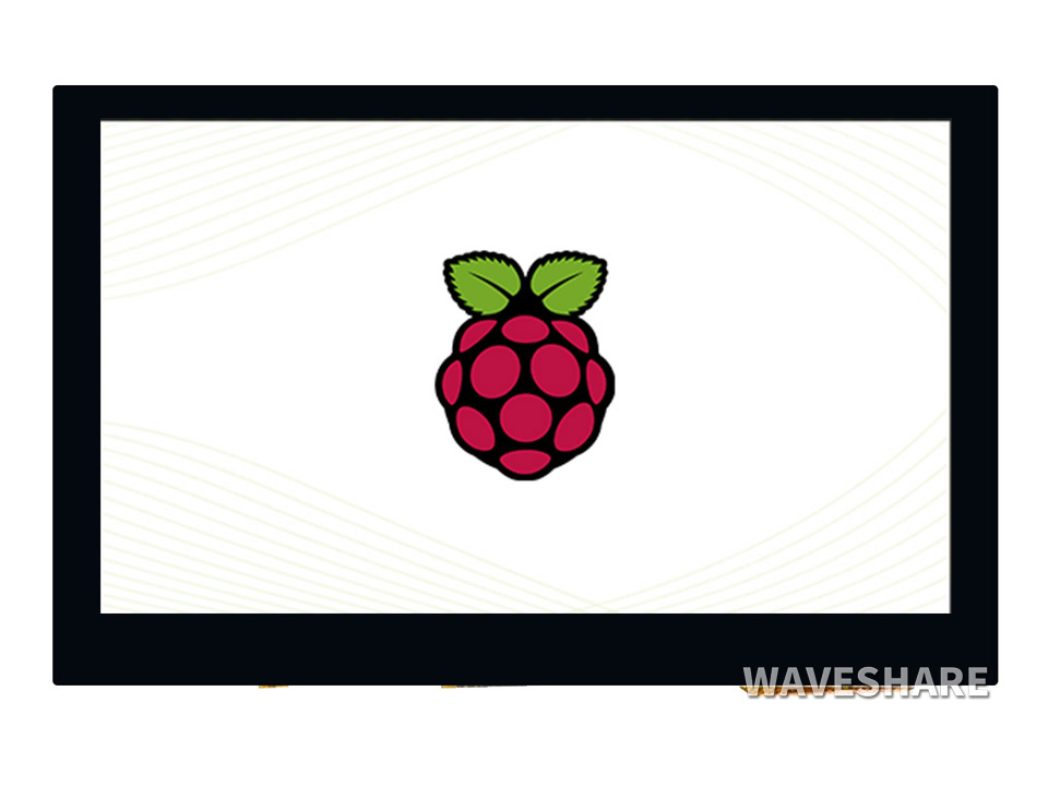 4,3-Zoll kapazitiver Touchscreen für Raspberry Pi, DSI-Schnittstelle, 800×480