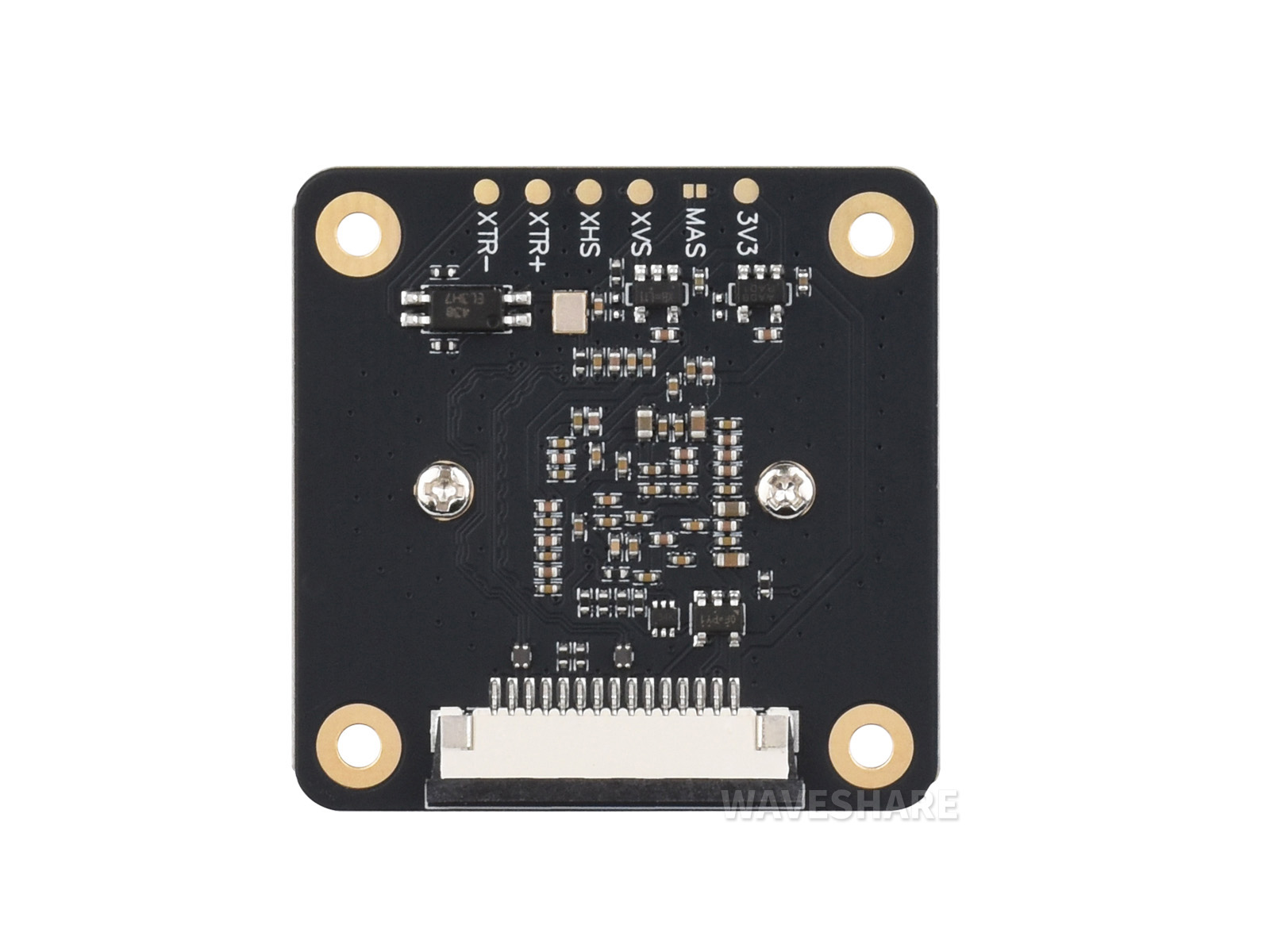 IMX296 Global Shutter Kamera-Modul (A), IMX296 Sensor-Chip, 1,6 MP, Geeignet für schnelle Bewegungsphotografie und Maschinenvision, Kompatibel mit Raspberry Pi-Serie-Boards