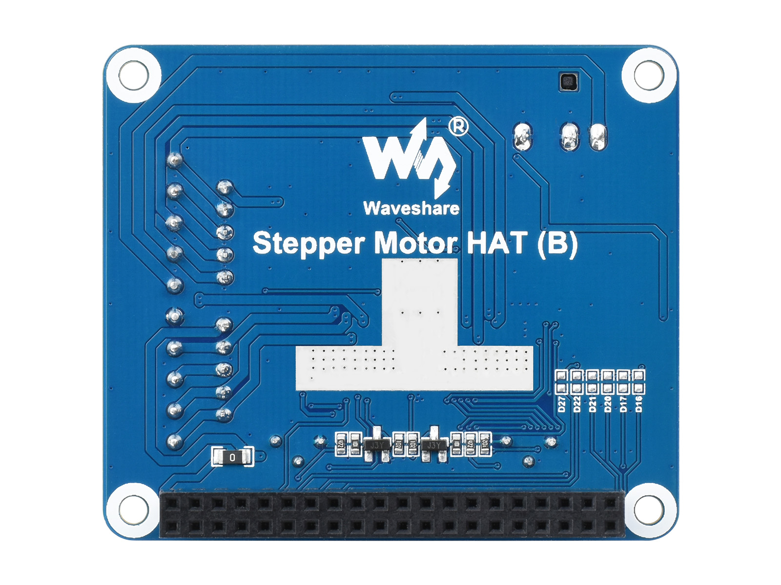 HRB8825 Schrittmotor-HAT für Raspberry Pi, treibt zwei Schrittmotoren an, bis zu 1/32 Mikrostep