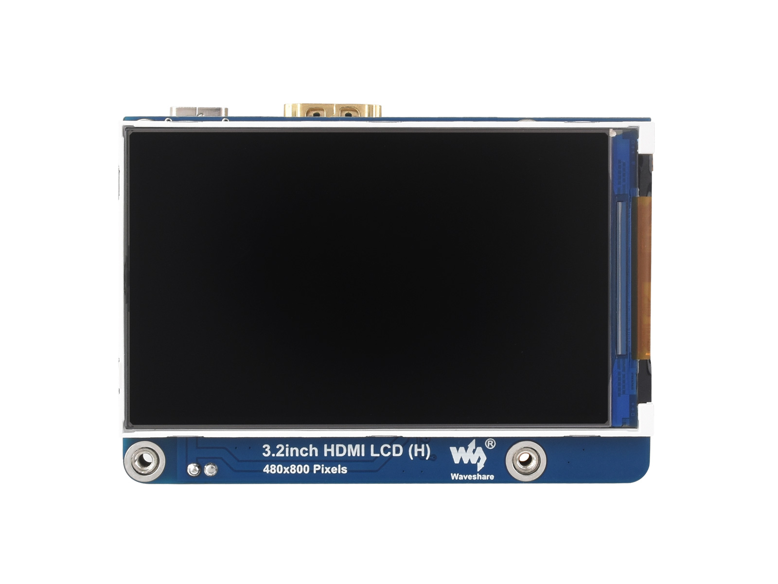3,2-Zoll-HDMI-IPS-LCD-Display (H), 480×800, einstellbare Helligkeit, ohne Touch
