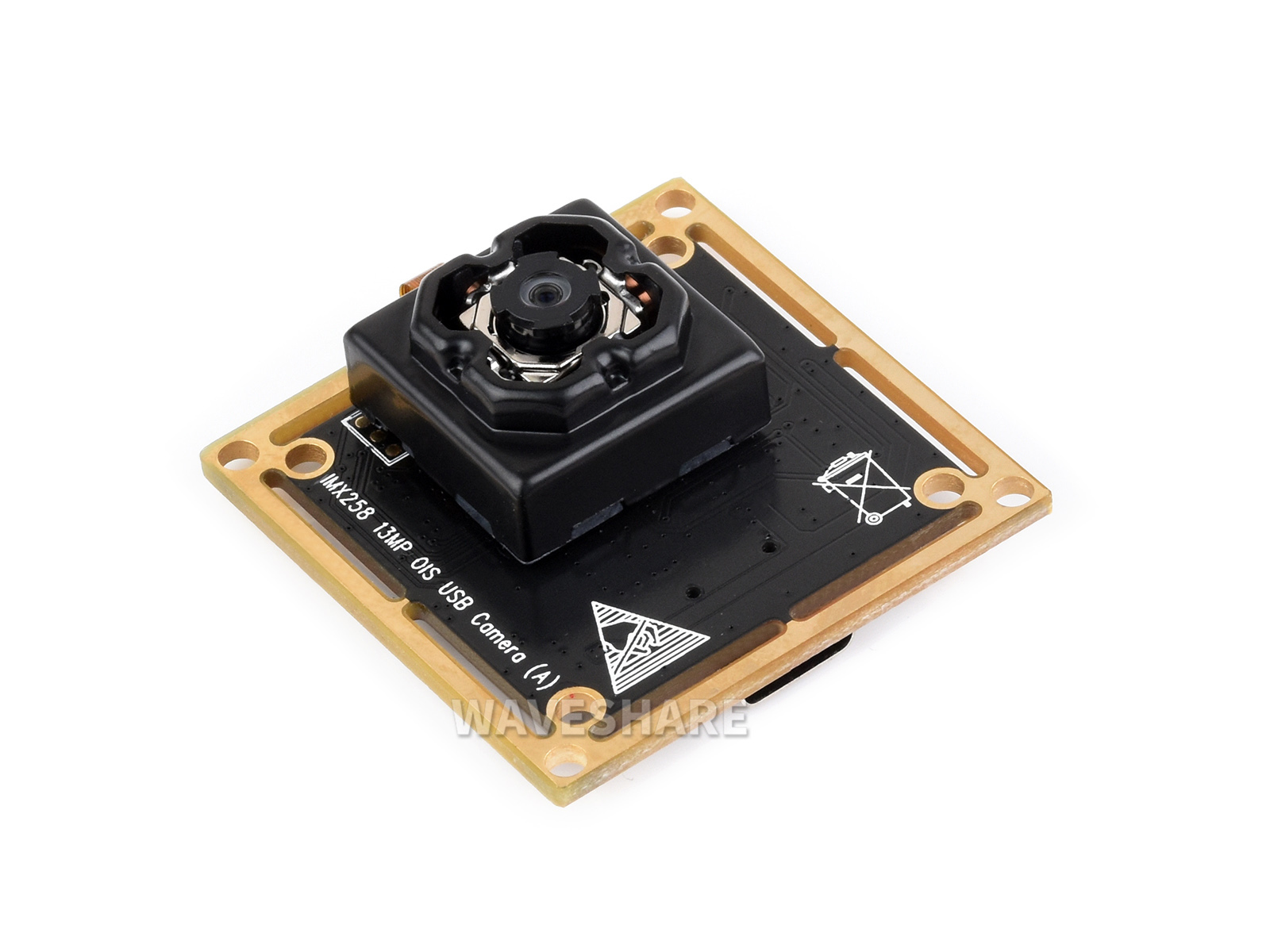 IMX258 13MP OIS USB-Kamera (A), optische Bildstabilisierung, Plug-and-Play, treiberfrei