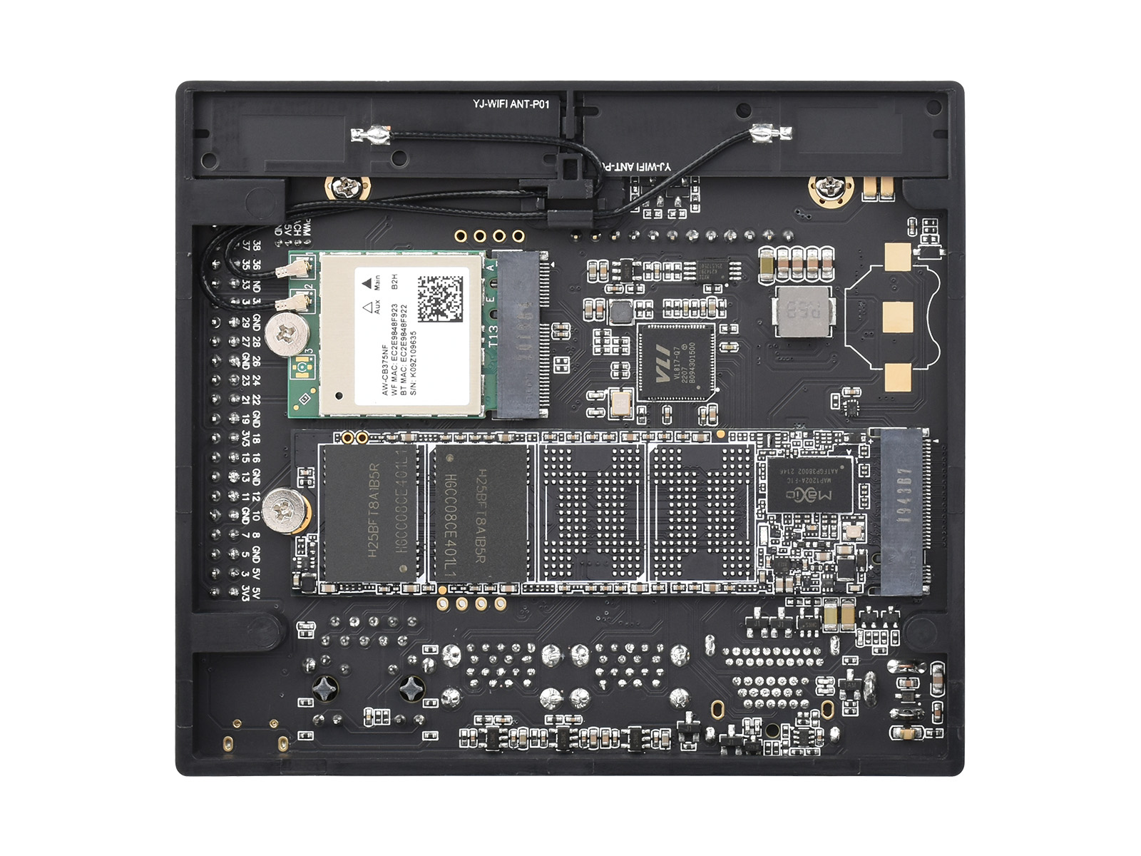 Waveshare Jetson TX2 NX Entwicklungskit, Deep Learning und Edge Computing