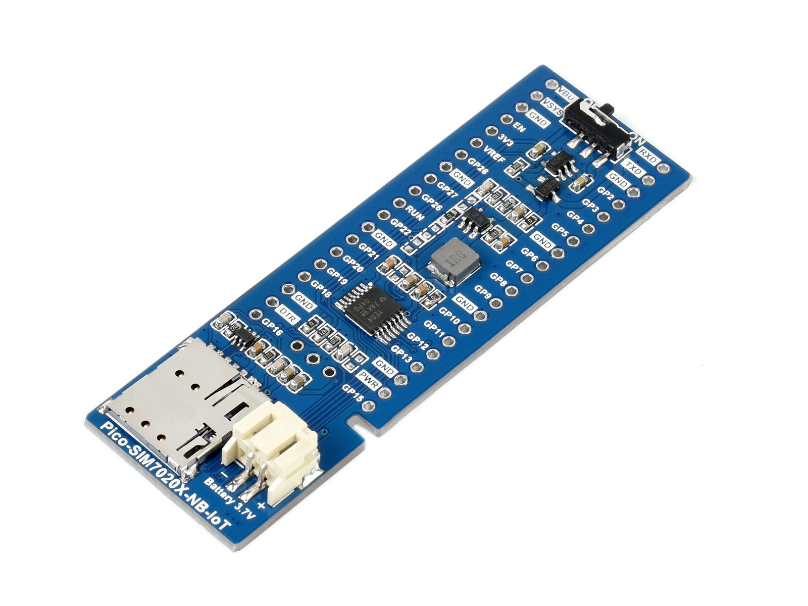 SIM7020E NB-IoT-Modul für Raspberry Pi Pico, für Asien, Europa, Afrika, Australien