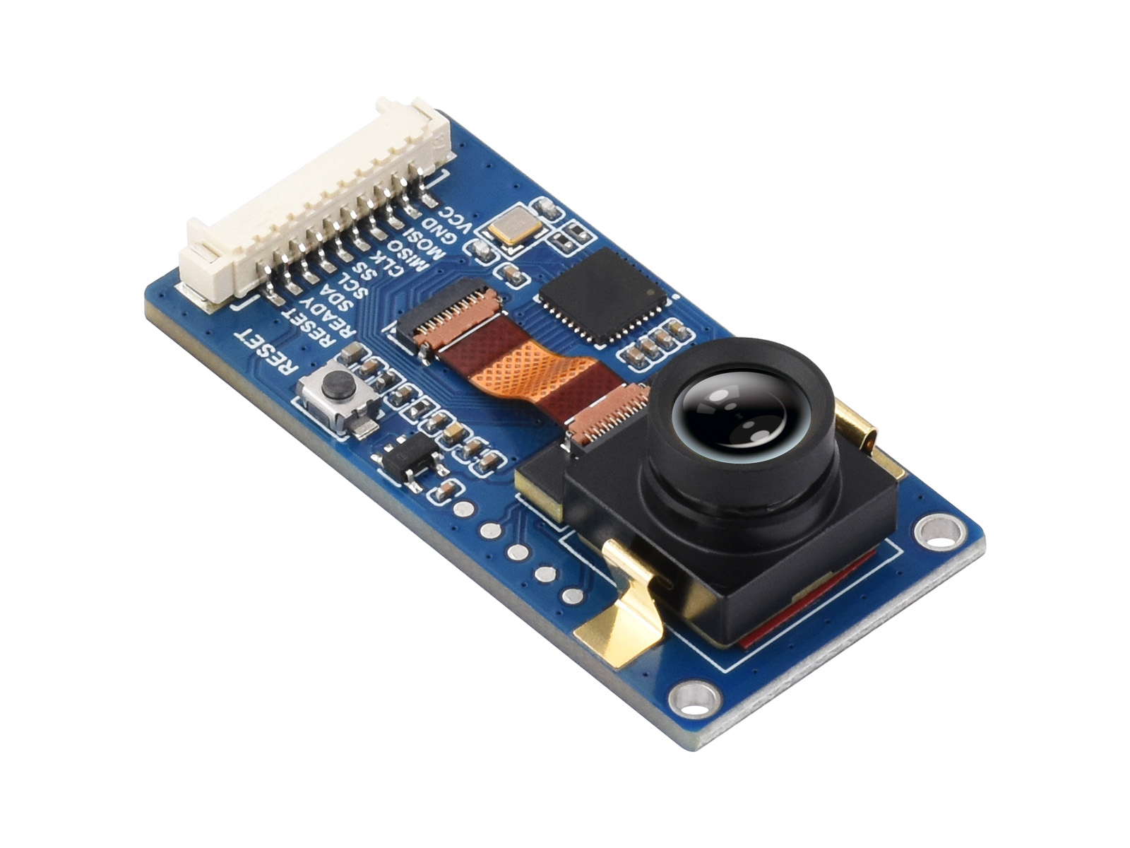 Langwelliges IR-Wärmebildkamera-Modul, 80 × 62 Pixel IR-Array, Bewegungserkennung, SPI- und I2C-Schnittstellenkommunikation, geeignet für Raspberry Pi und andere Entwicklung Boards, Optionen für 44° / 90° FOV