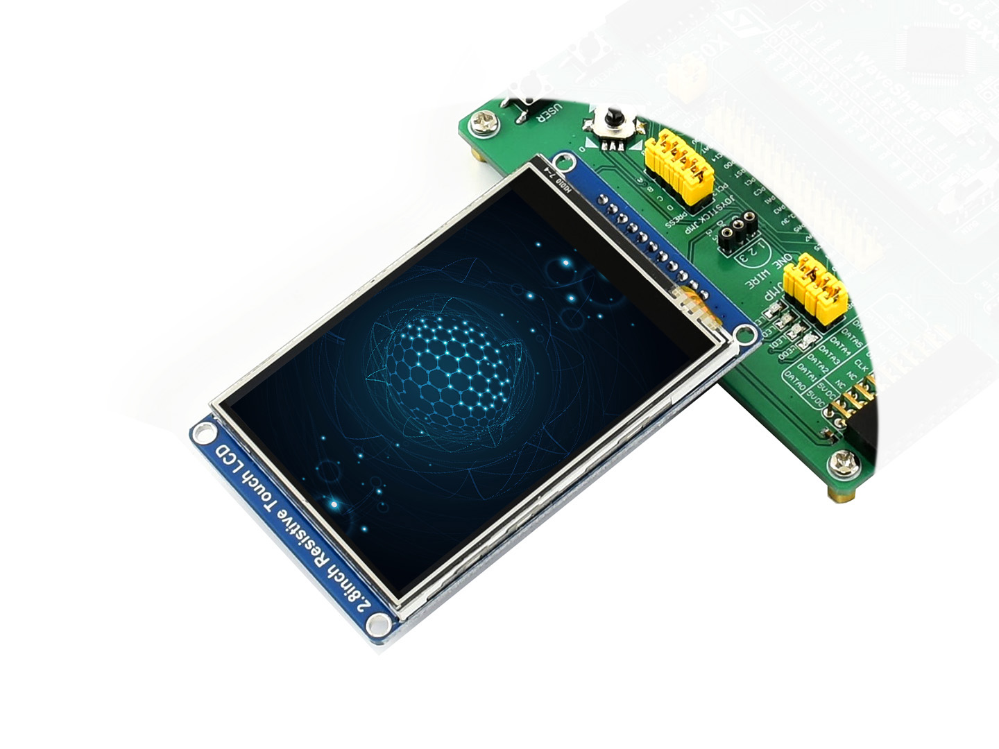 2,8-Zoll-Widerstandstouch-LCD, 320×240