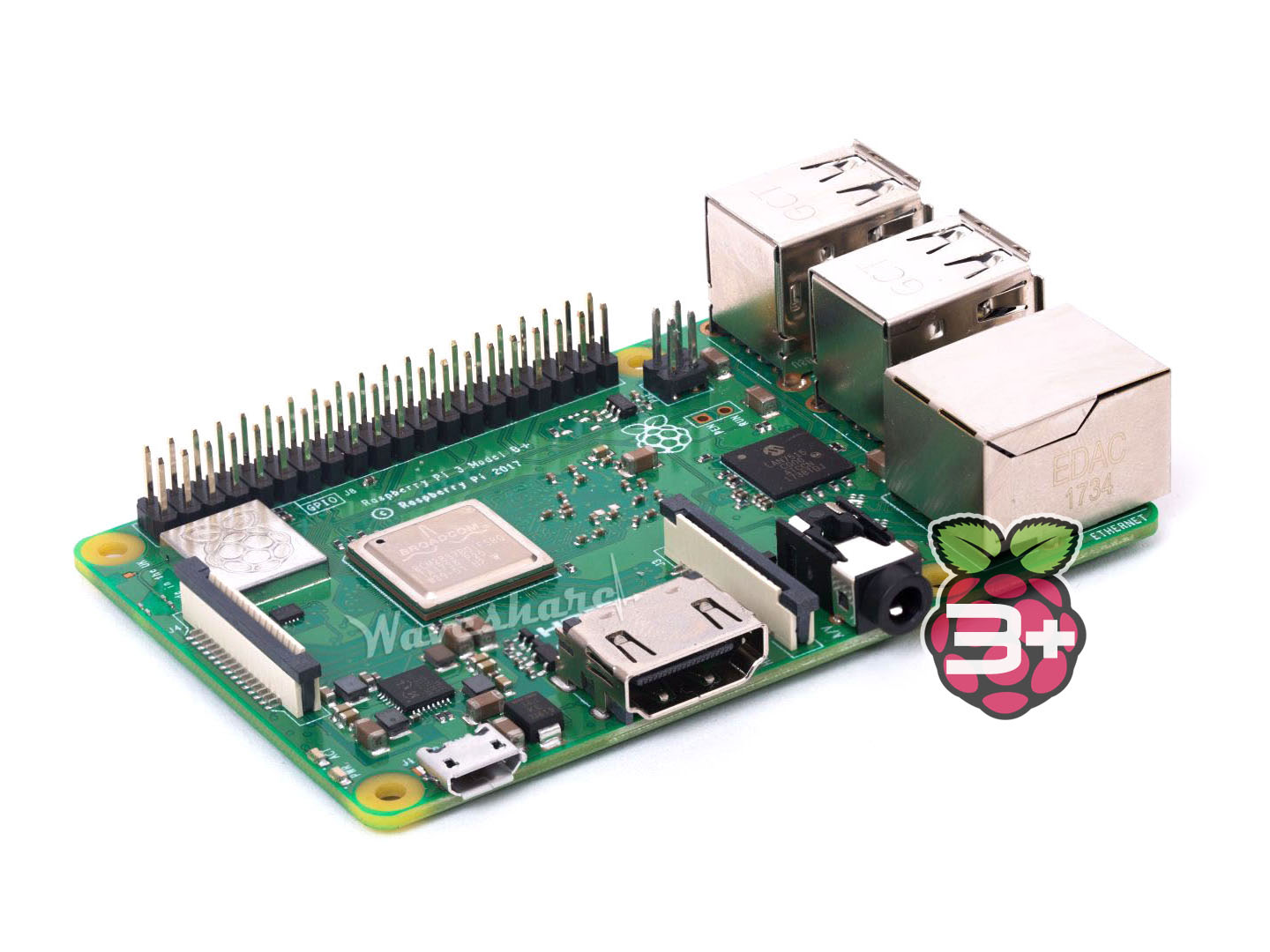 AlphaBot2 Roboter-Bausatz für Raspberry Pi 3 Model B+