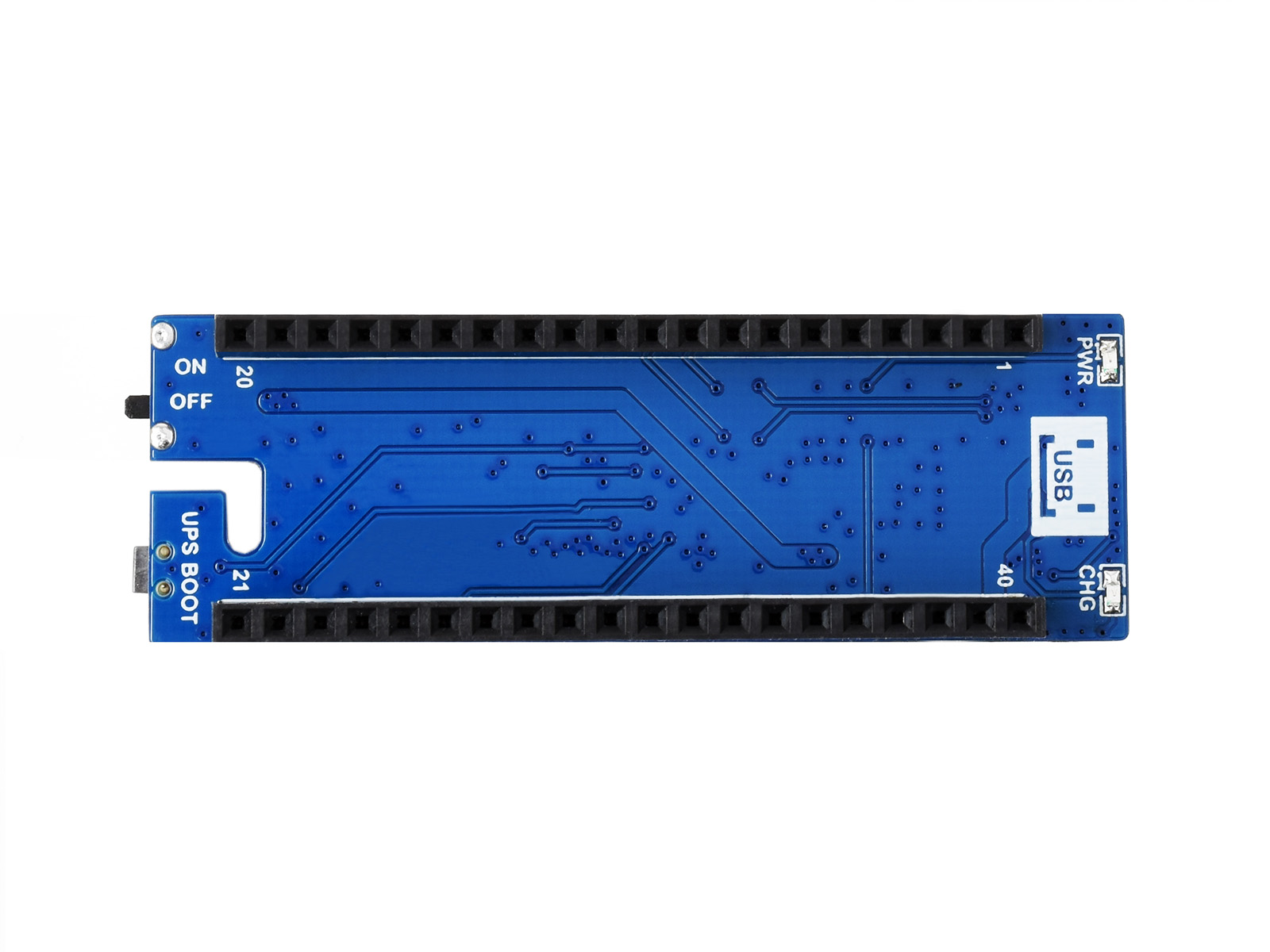 UPS-Modul für Raspberry Pi Pico, unterbrechungsfreie Stromversorgung, Li-Po-Akku, stapelbares Design