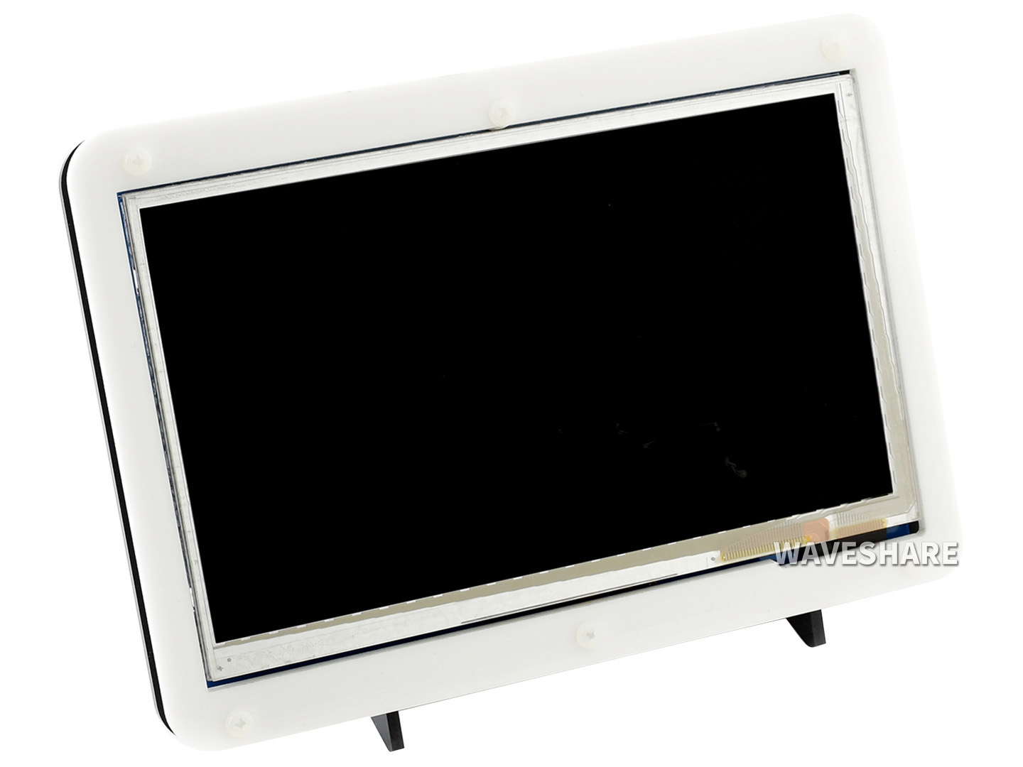 7-Zoll kapazitiver Touchscreen-LCD (B) mit zweifarbigem Gehäuse, 800×480, HDMI, stromsparend