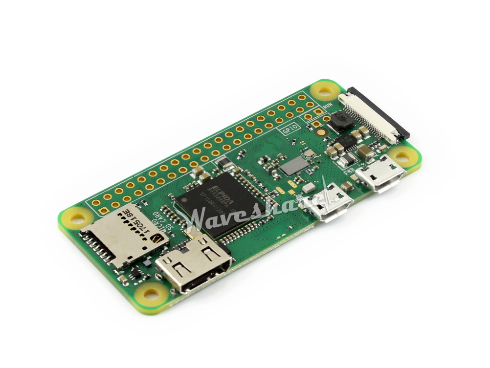 Raspberry Pi Zero WH Paket D, mit USB HUB HAT