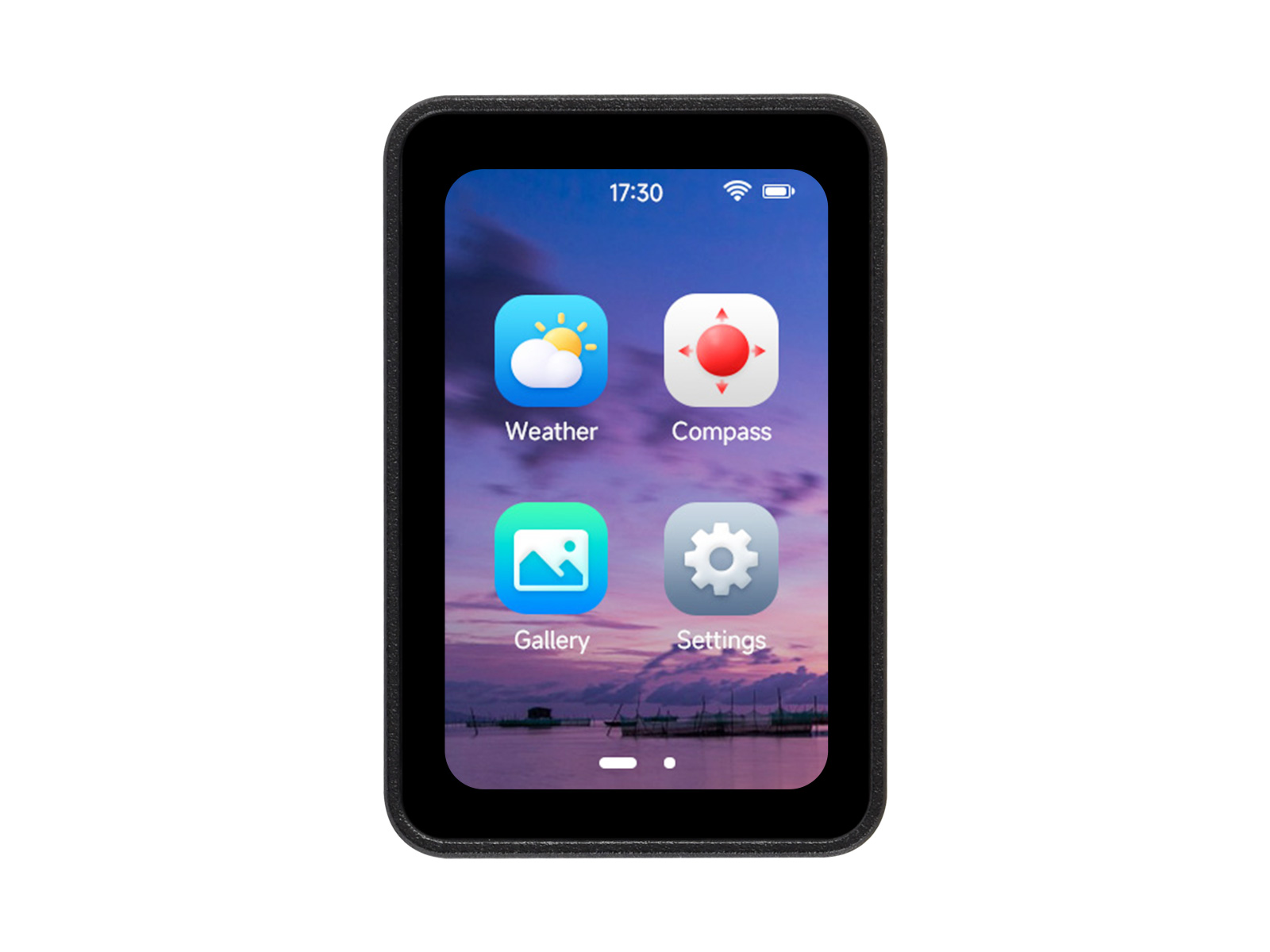 ESP32-C6 1,64-Zoll AMOLED-Touchdisplay-Entwicklungsboard, 280 × 456 Auflösung, 16,7 Mio. Farben, QSPI-Schnittstelle, unterstützt Wi-Fi 6 und BLE 5