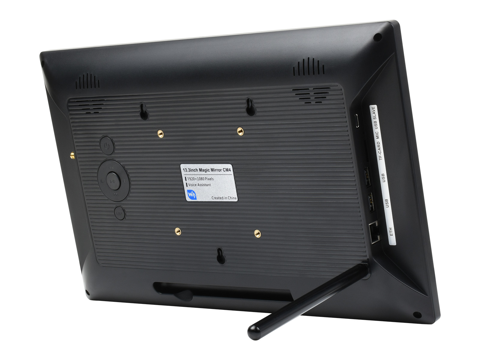 13,3-Zoll CM4 Magic Mirror, Mini-Computer, Sprachassistent, Touch-Steuerung
