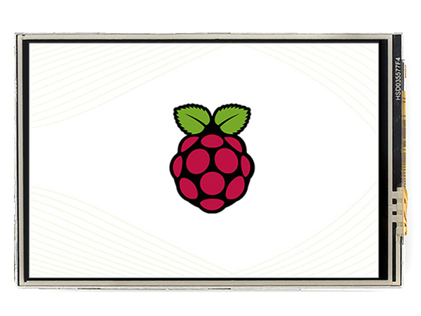3,5-Zoll-Widerstandstouchdisplay (C) für Raspberry Pi, 480×320, 125 MHz Hochgeschwindigkeits-SPI