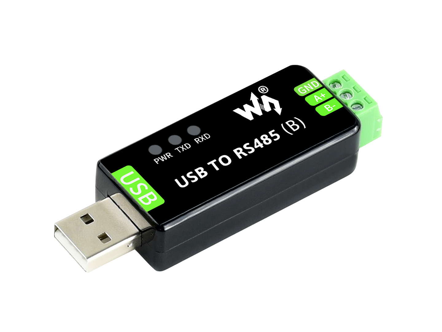 Industrieller USB-zu-RS485-Bidirektionaler Konverter, mit original CH343G an Bord, Mehrfachschutzschaltungen