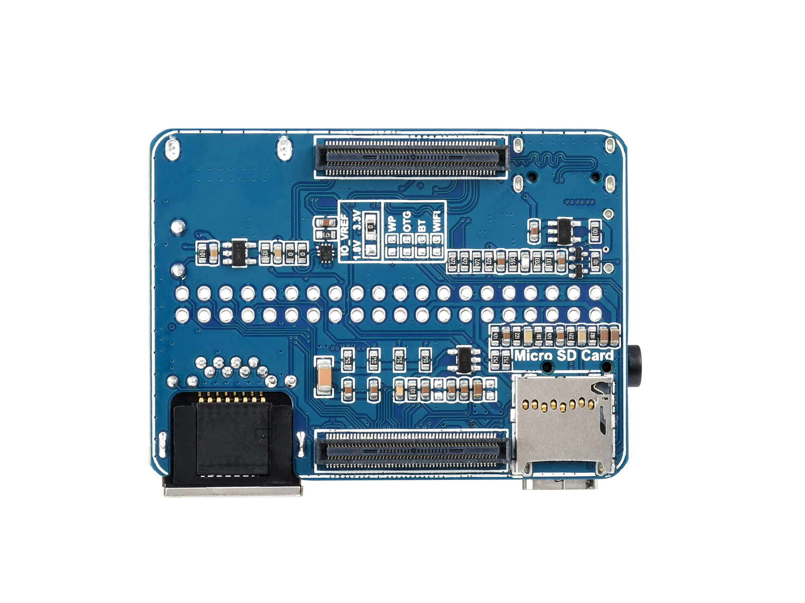 Nano-Basisplatine (B) für Raspberry Pi Compute Module 4, gleiche Größe wie das CM4