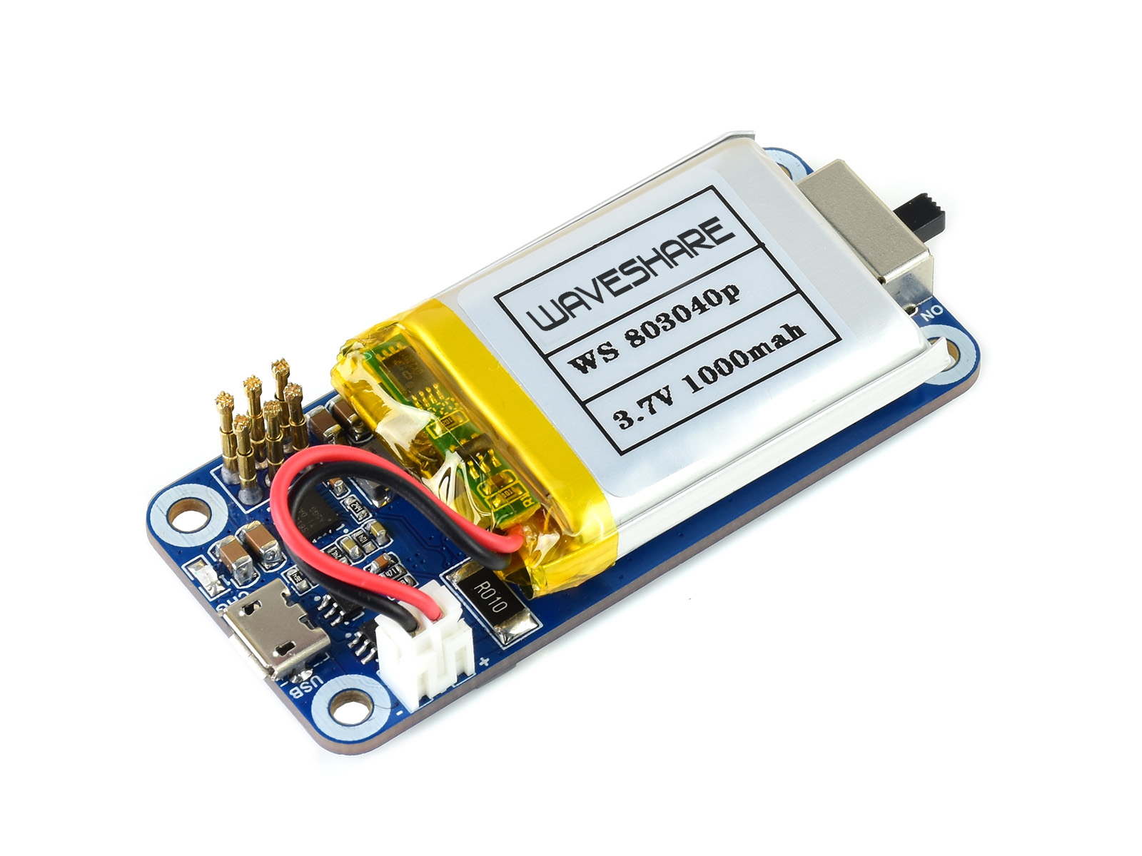 Raspberry Pi Zero WH Paket F, mit UPS-Modul und 1,3-Zoll-LCD-Display