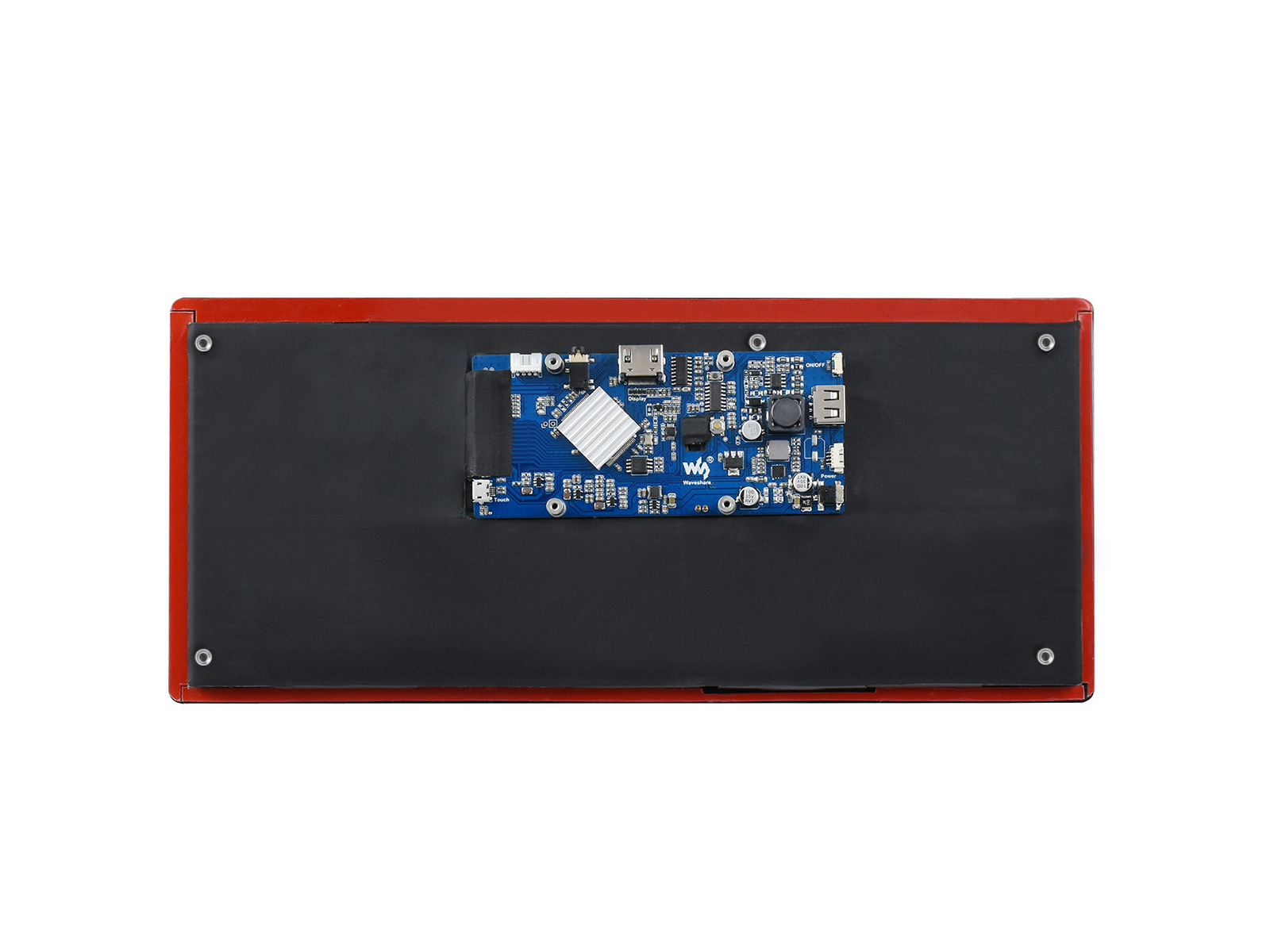 12,3-Zoll kapazitiver Touchscreen-LCD, 1920×720, HDMI, IPS, gehärtete Glasplatte