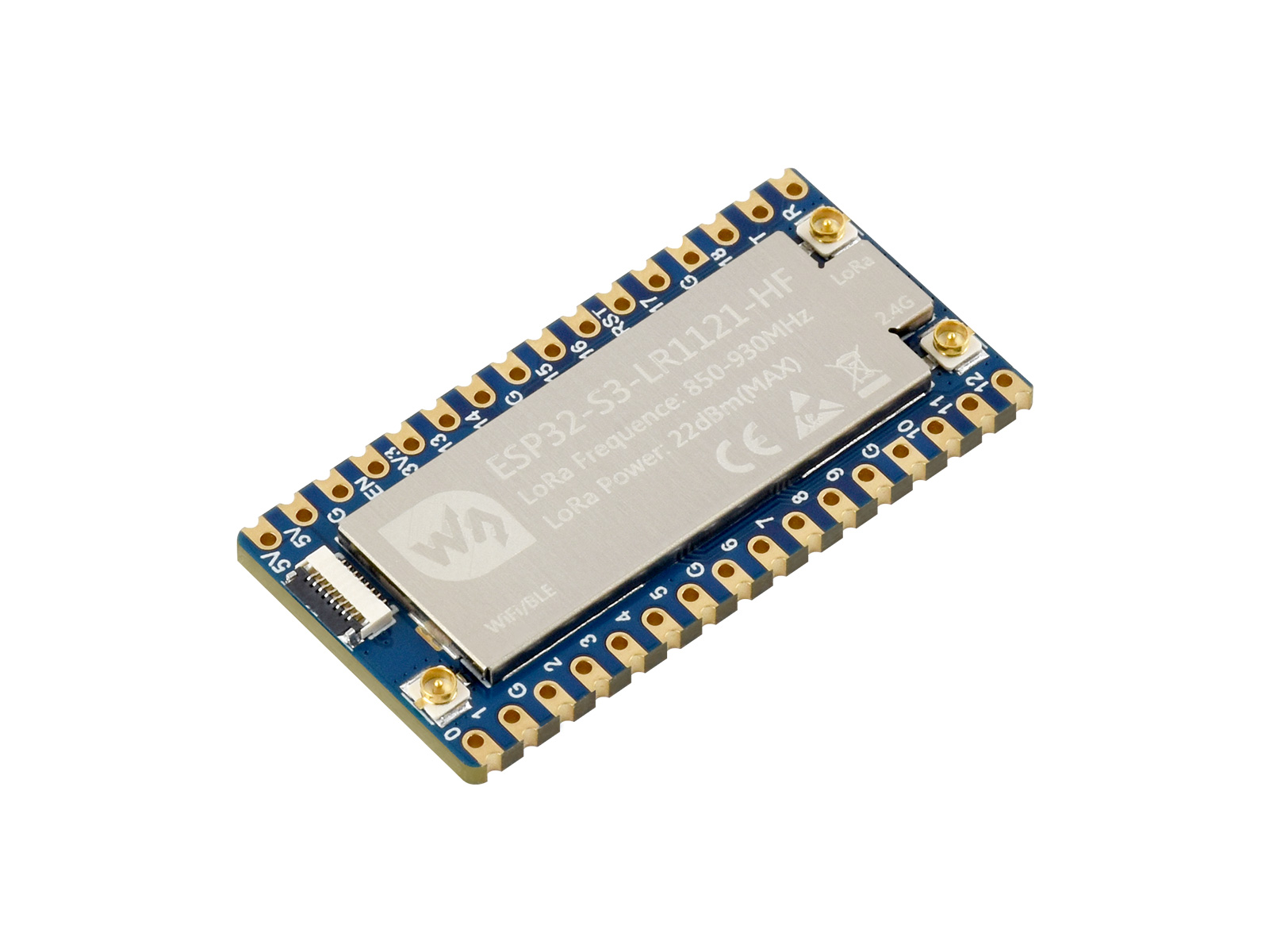 ESP32-S3 LoRa-Entwicklungsboard, integriert den LR1121-Drittgenerationen-Funkchip, unterstützt Sub-GHz/2,4 GHz LoRa-Funkkommunikation