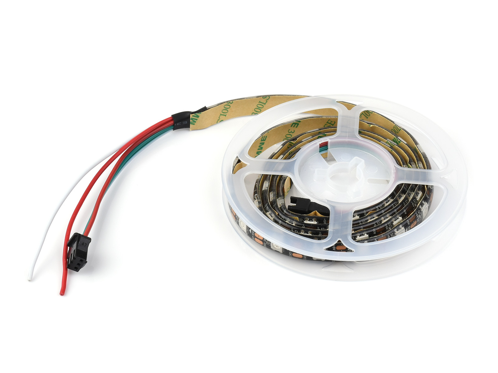 WS2812 Digitaler RGB-LED-Streifen, hohe Helligkeit, energiesparend und geringer Stromverbrauch, abschneidbar und programmierbar
