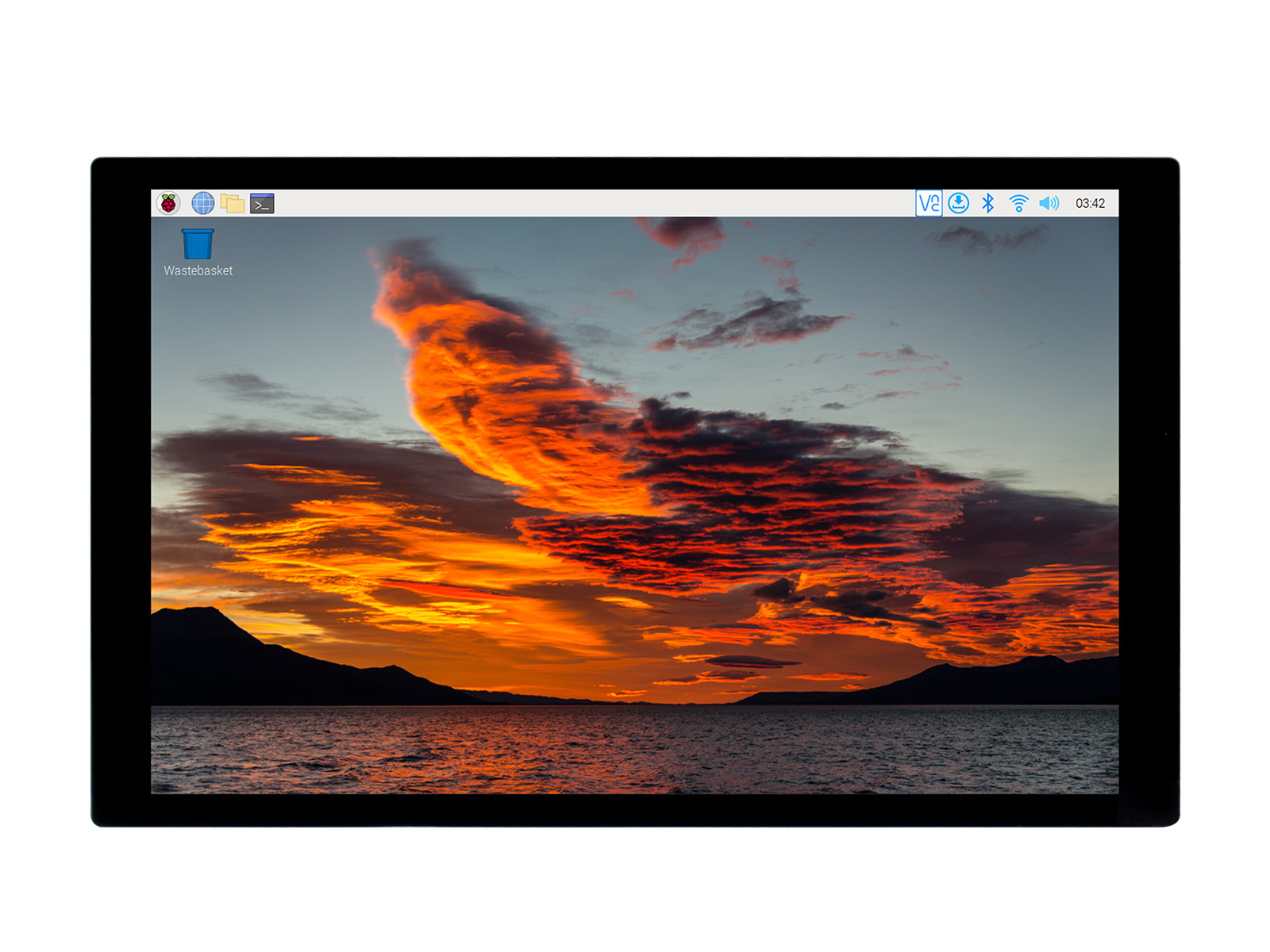 8-Zoll kapazitiver Touchscreen für Raspberry Pi, 1280×800, IPS, DSI-Schnittstelle