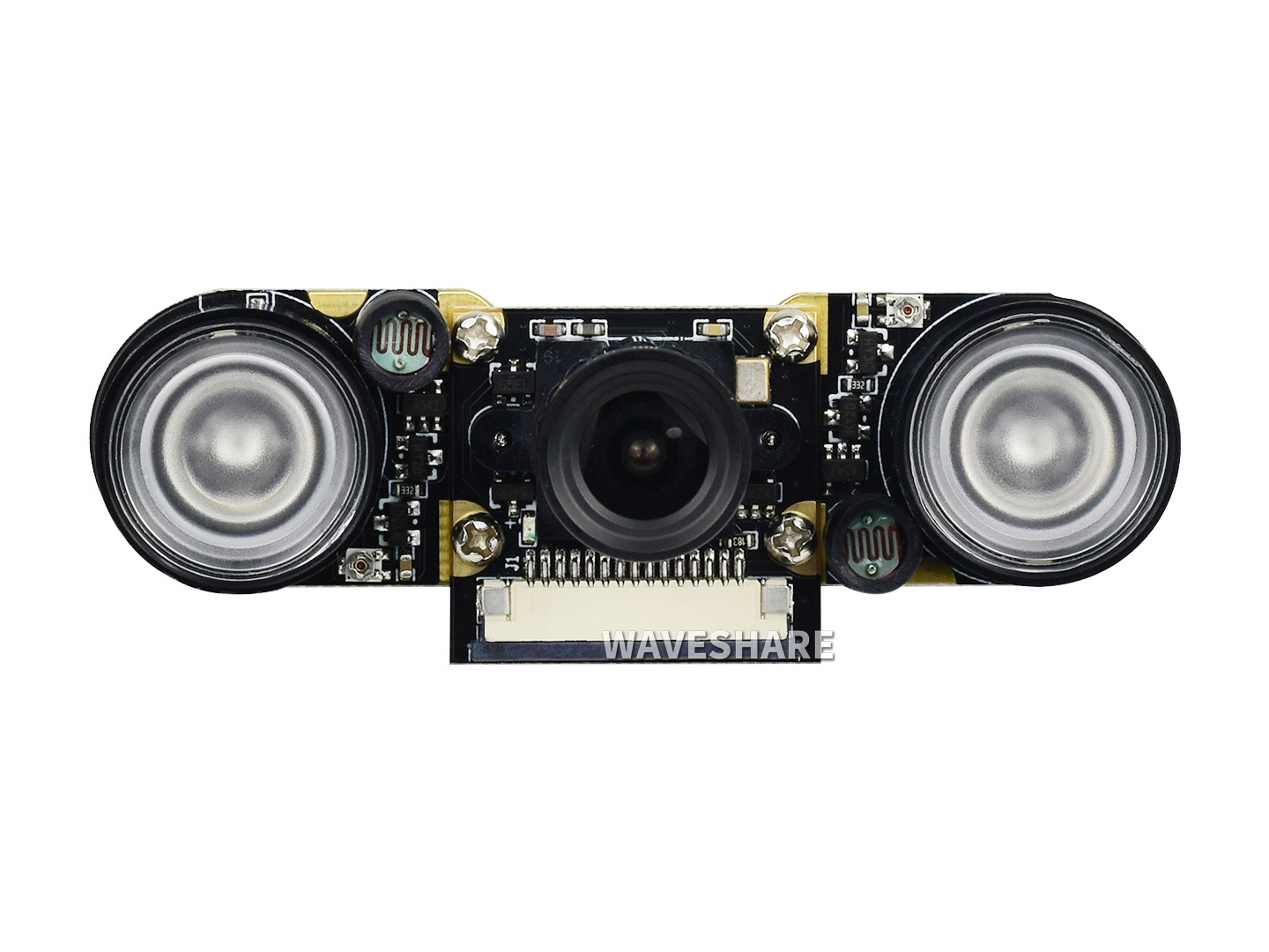 RPi Kamera (F) für Raspberry Pi, OV5647, 5MP, unterstützt Infrarot-Nachtsicht, einstellbarer Fokus