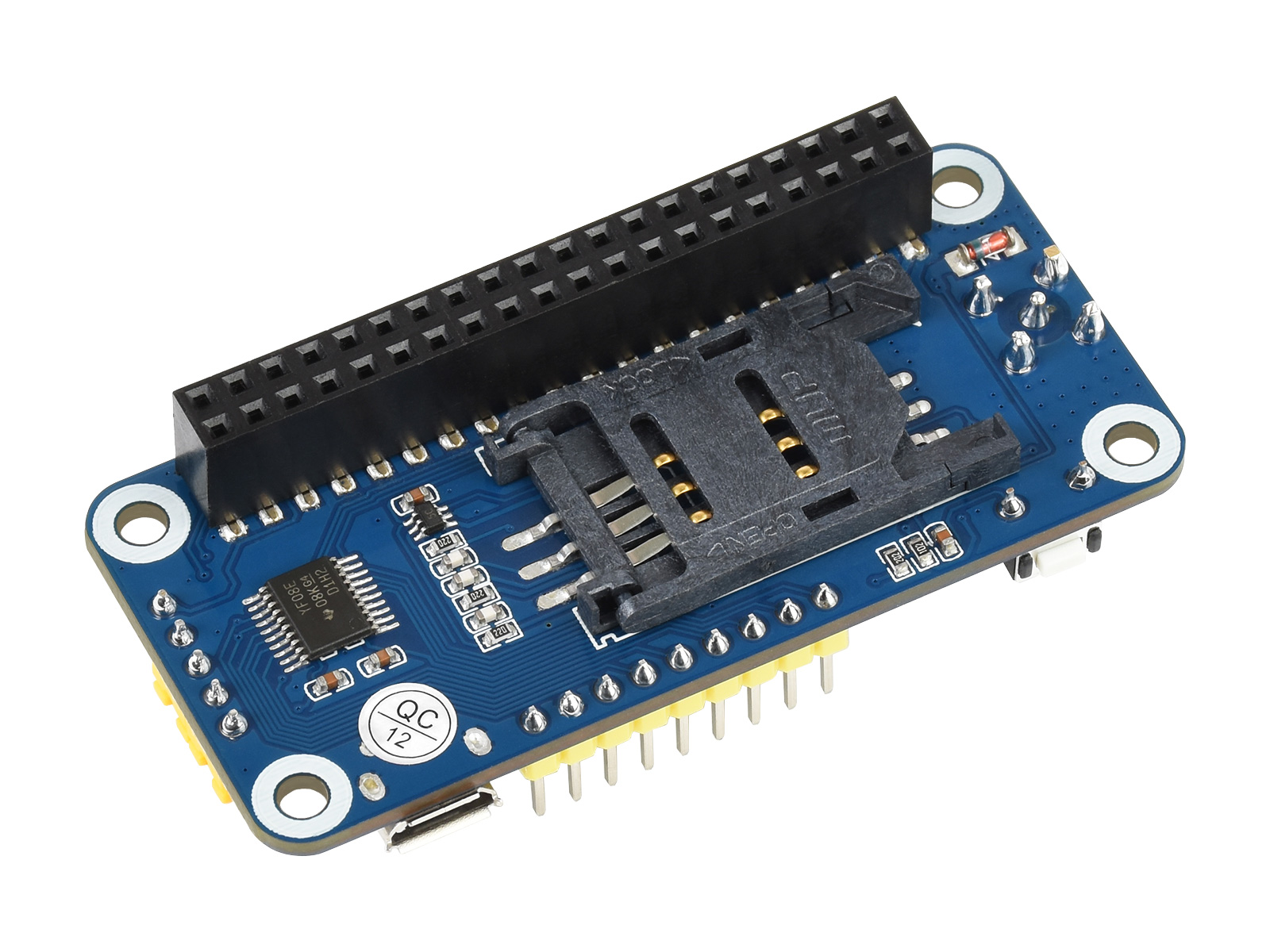 SIM800C GSM / GPRS / Bluetooth HAT für Raspberry Pi, 2G-Kommunikation