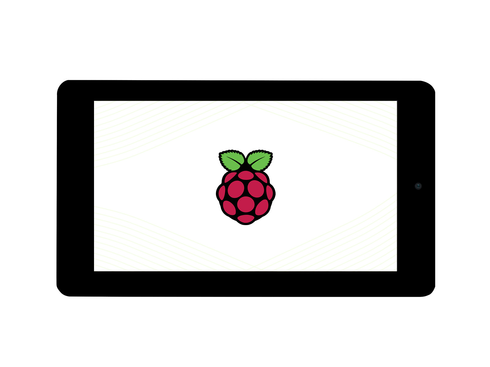 7-Zoll kapazitiver Touchscreen für Raspberry Pi, mit 5-MP-Frontkamera, 800×480, DSI