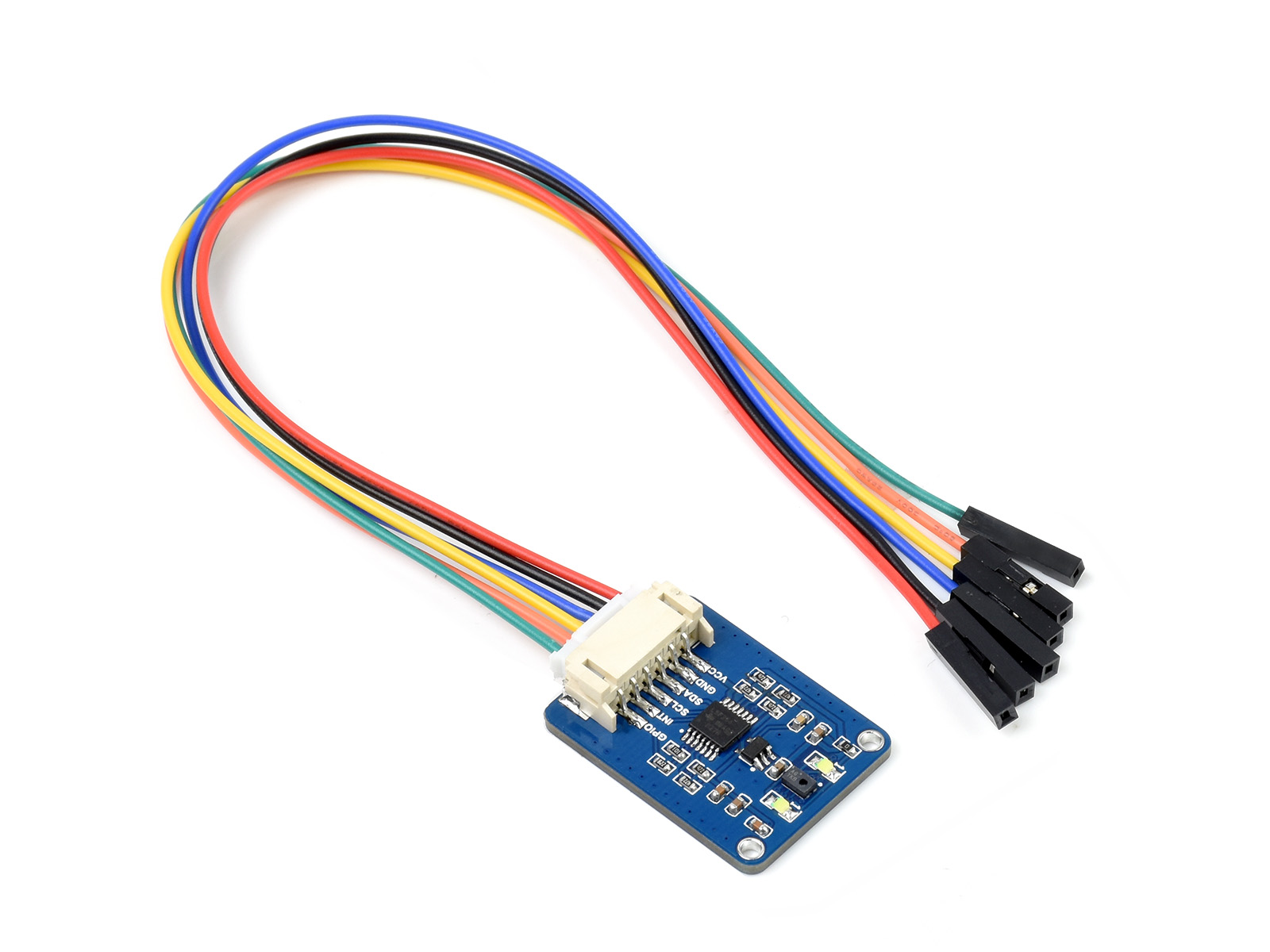 AS7341 Spektralfarbsensor, Sichtbarer Spektrumsensor, Mehrkanalig, Hohe Präzision, I2C-Bus