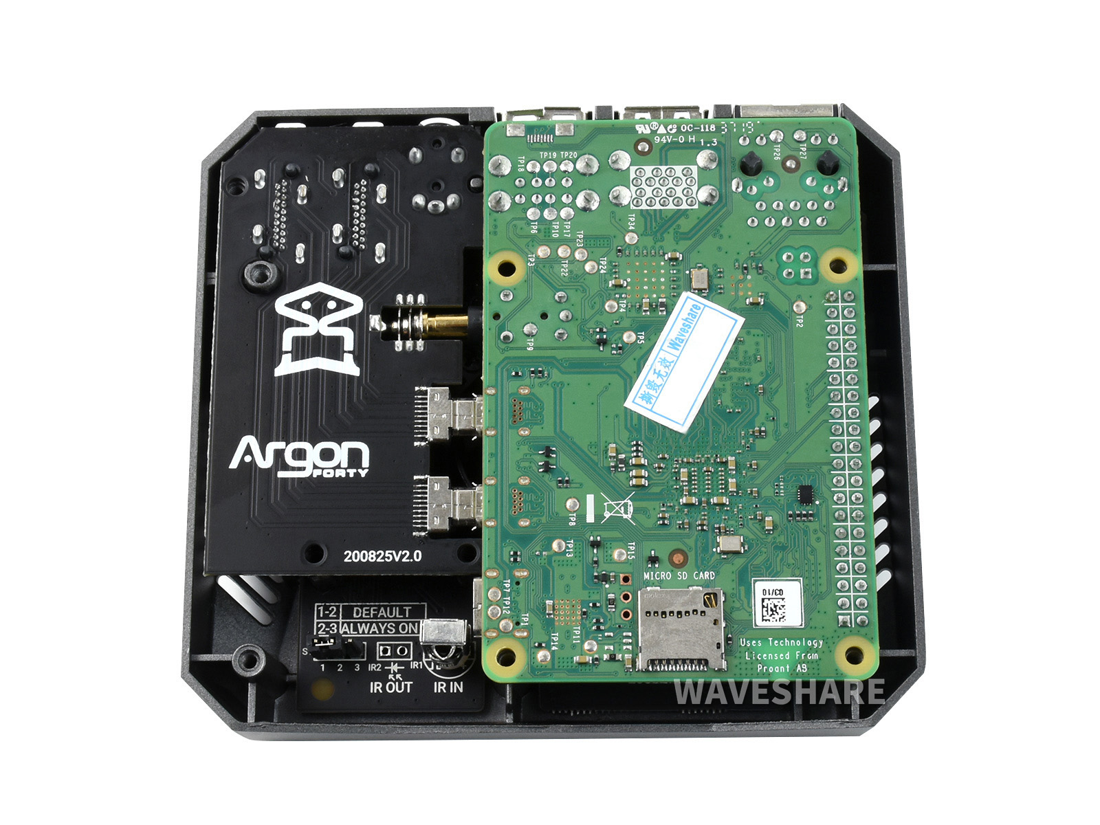 Argon ONE: Ein solides Aluminium-Gehäuse für den Raspberry Pi 4 mit sicherem Ein-/Ausschalter