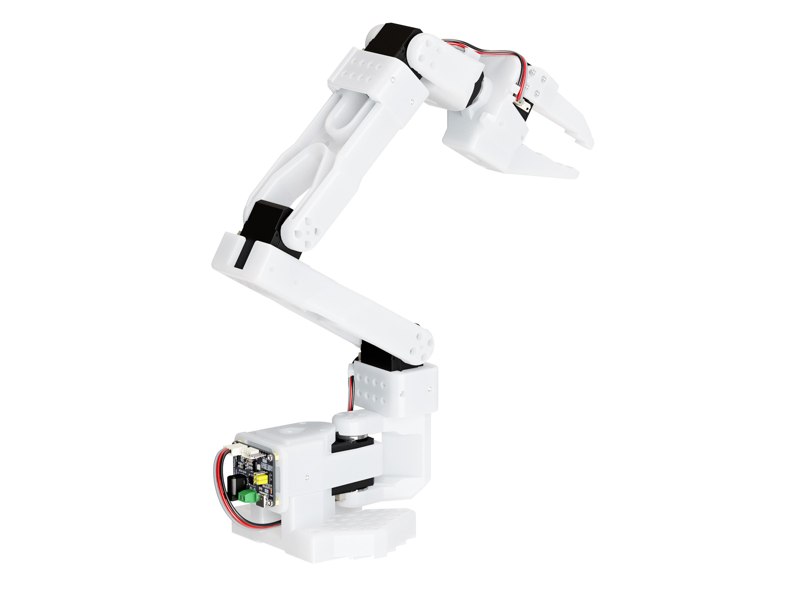 SO-ARM100 / 101 Open-Source 6-Achsen Roboterarm, native Unterstützung für Hugging Face LeRobot, Hochdrehmoment-Bus-Servo, aus fotopolymerem Harz 3D-gedruckte Teile