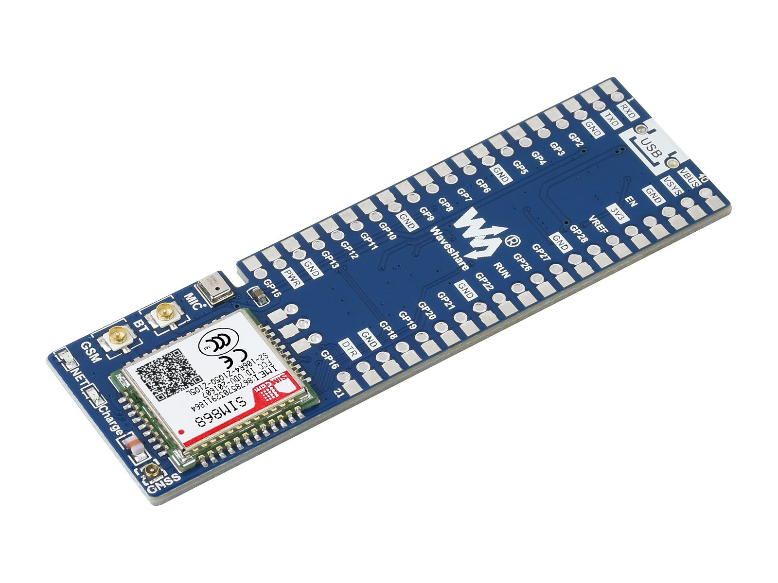 SIM868 GSM/GPRS/GNSS-Modul für Raspberry Pi Pico, Bluetooth-Verbindung