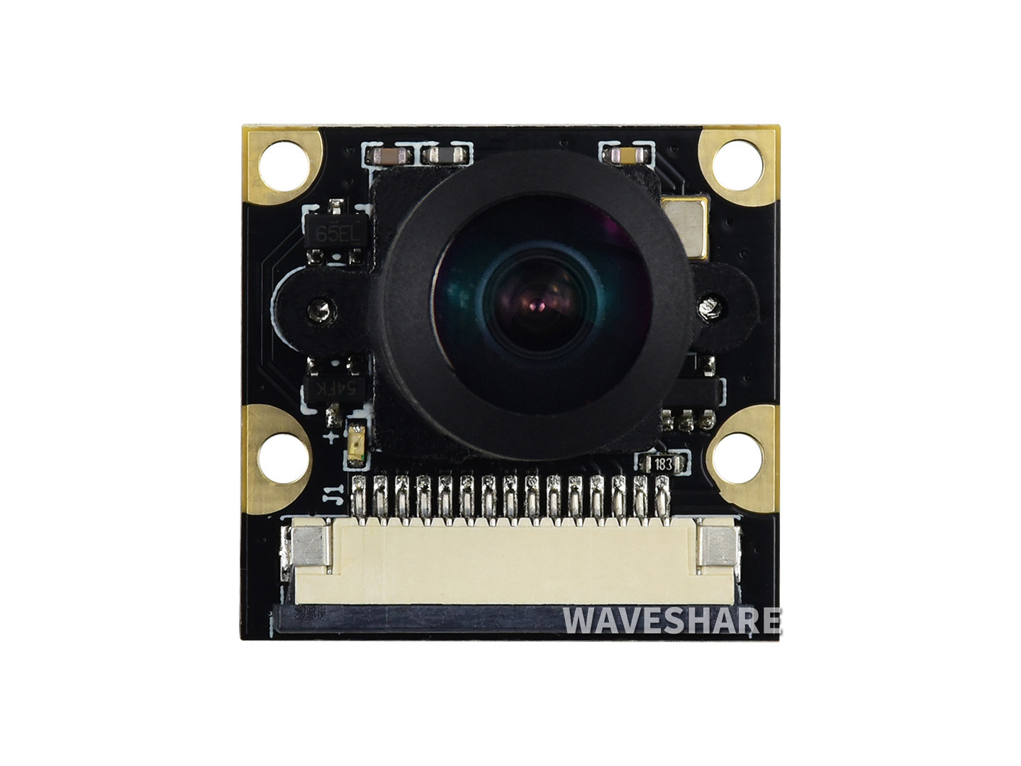 RPi Kamera (I) für Raspberry Pi, OV5647, 5MP, einstellbarer Fokus, Fischaugenobjektiv