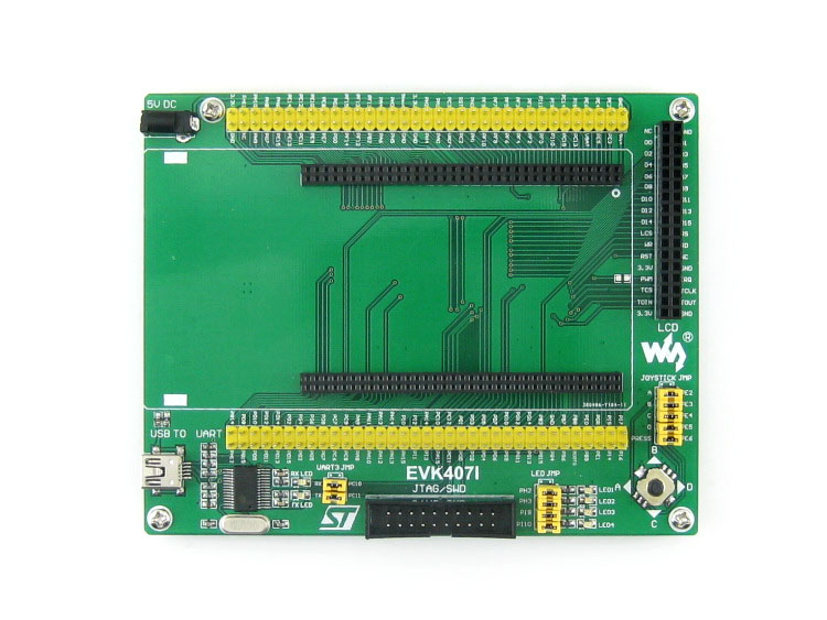 EVK407I, STM32F4 Entwicklungsplatine