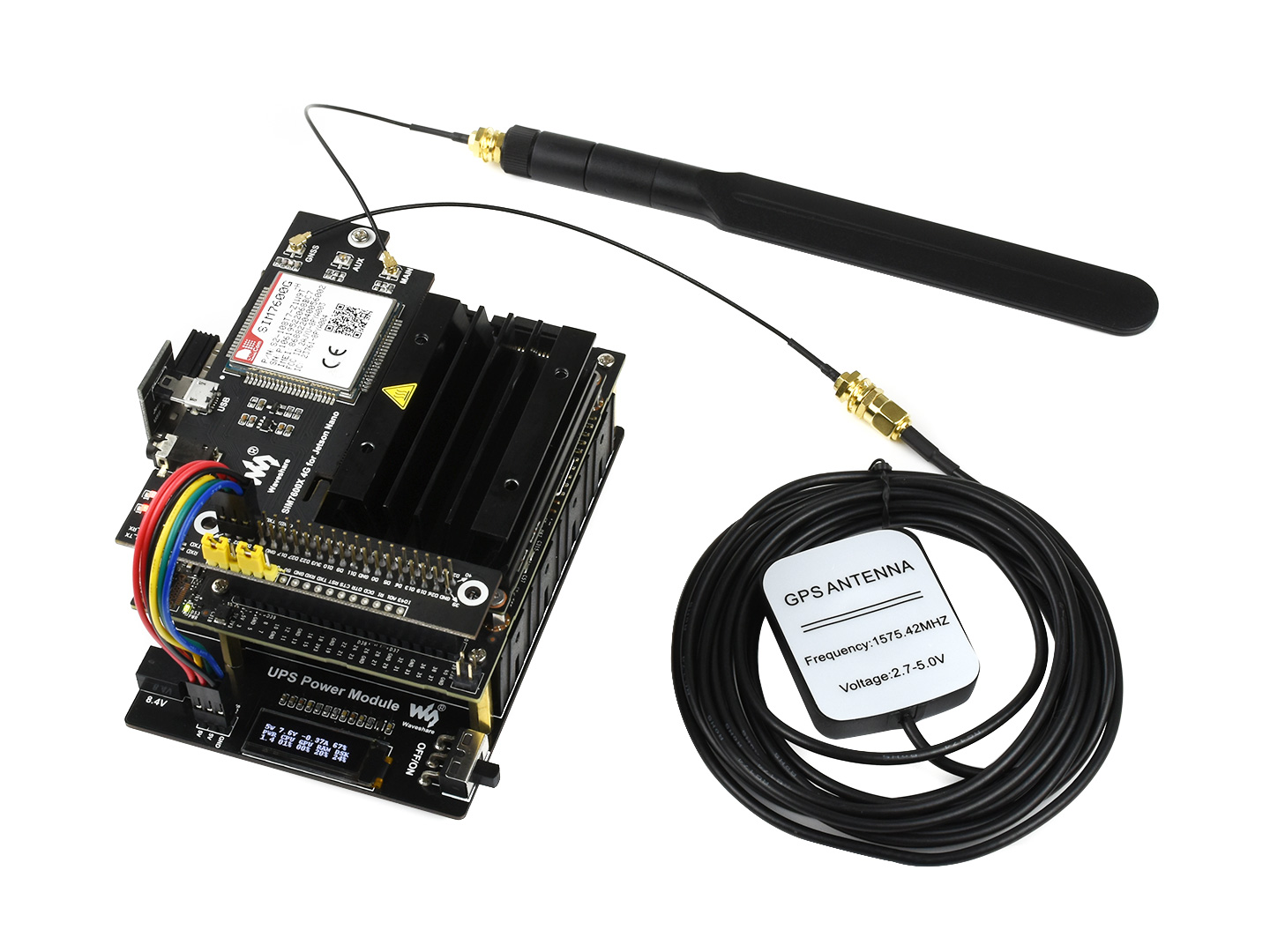 Unterbrechungsfreie Stromversorgung (USV) Modul für Jetson Nano, stabile 5V Stromausgabe