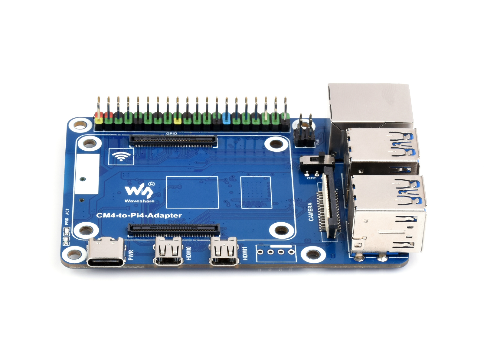 CM4-zu-Pi-4B-Adapter für Raspberry Pi, Alternative Lösung für Raspberry Pi 4B, CM4 optional