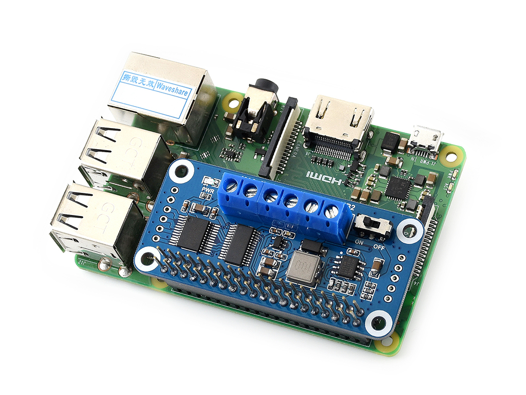 Motor-Treiber-HAT für Raspberry Pi, I2C-Schnittstelle