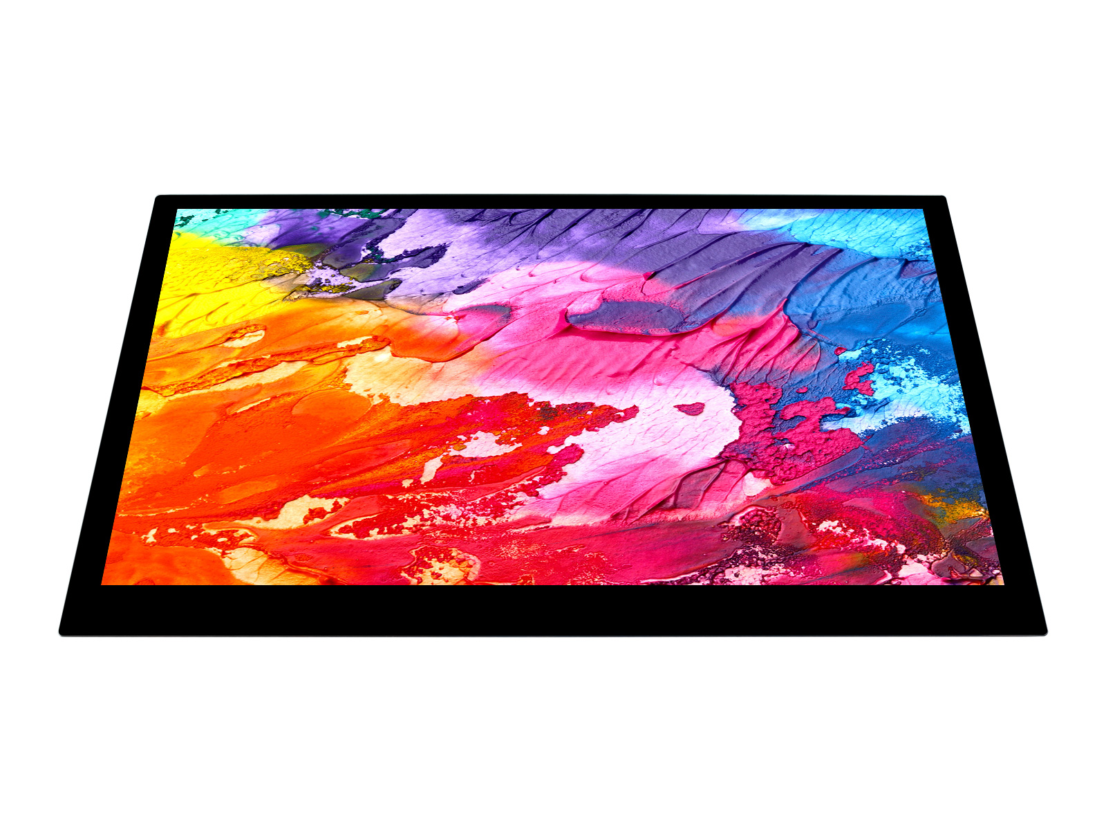15,6-Zoll-QLED-Display, 1920 × 1080, optisch gebundenes IPS-Gehärtetglas-Panel, 100 % sRGB-Touchscreen