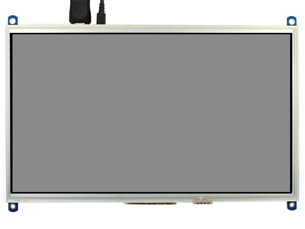 10,1-Zoll resistiver Touchscreen-LCD, 1024×600, HDMI, IPS, unterstützt Raspberry Pi / PC